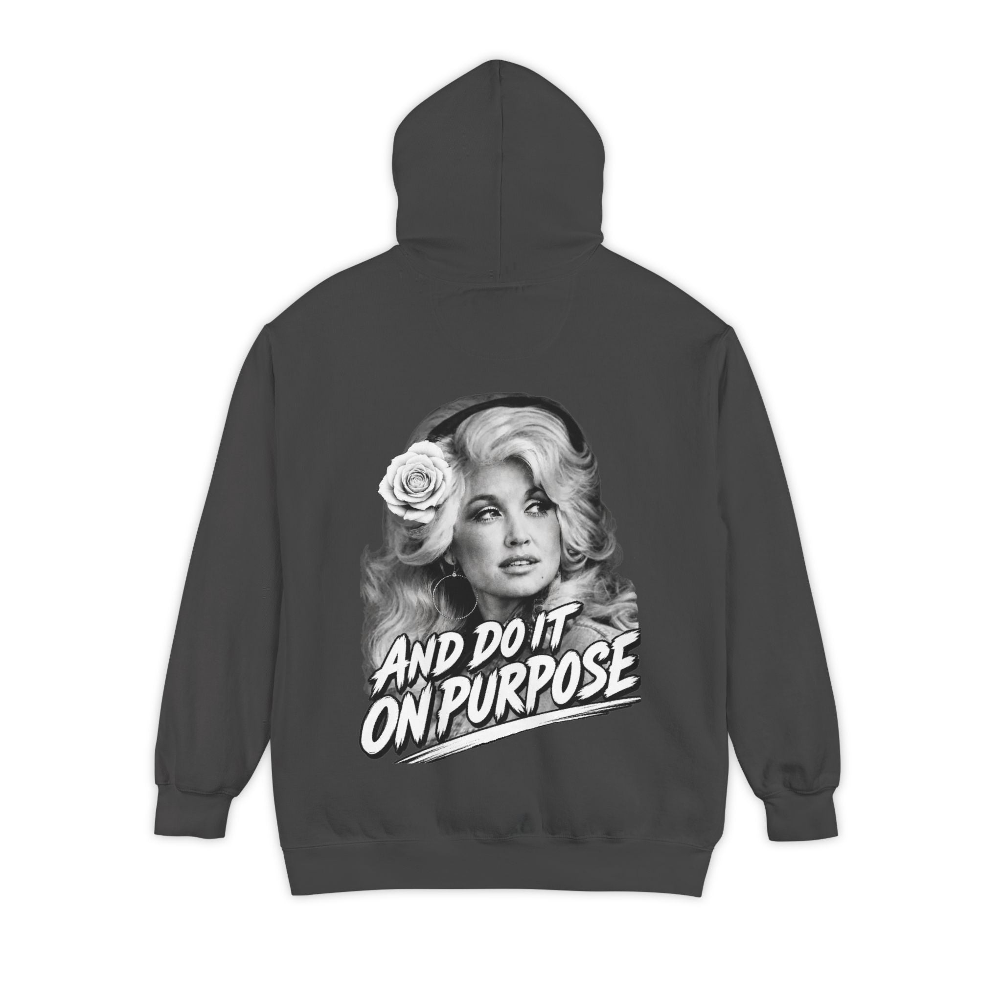 A Tribute to the one and only Dolly. Rose Division holds the same values as the late GOAT. Unisex Garment-Dyed Hoodie
