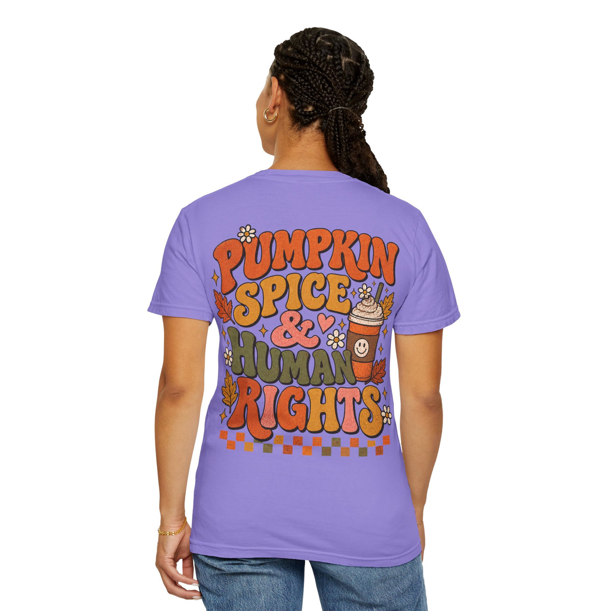 Pumpkin Spice Era Unisex Garment-Dyed T-shirt