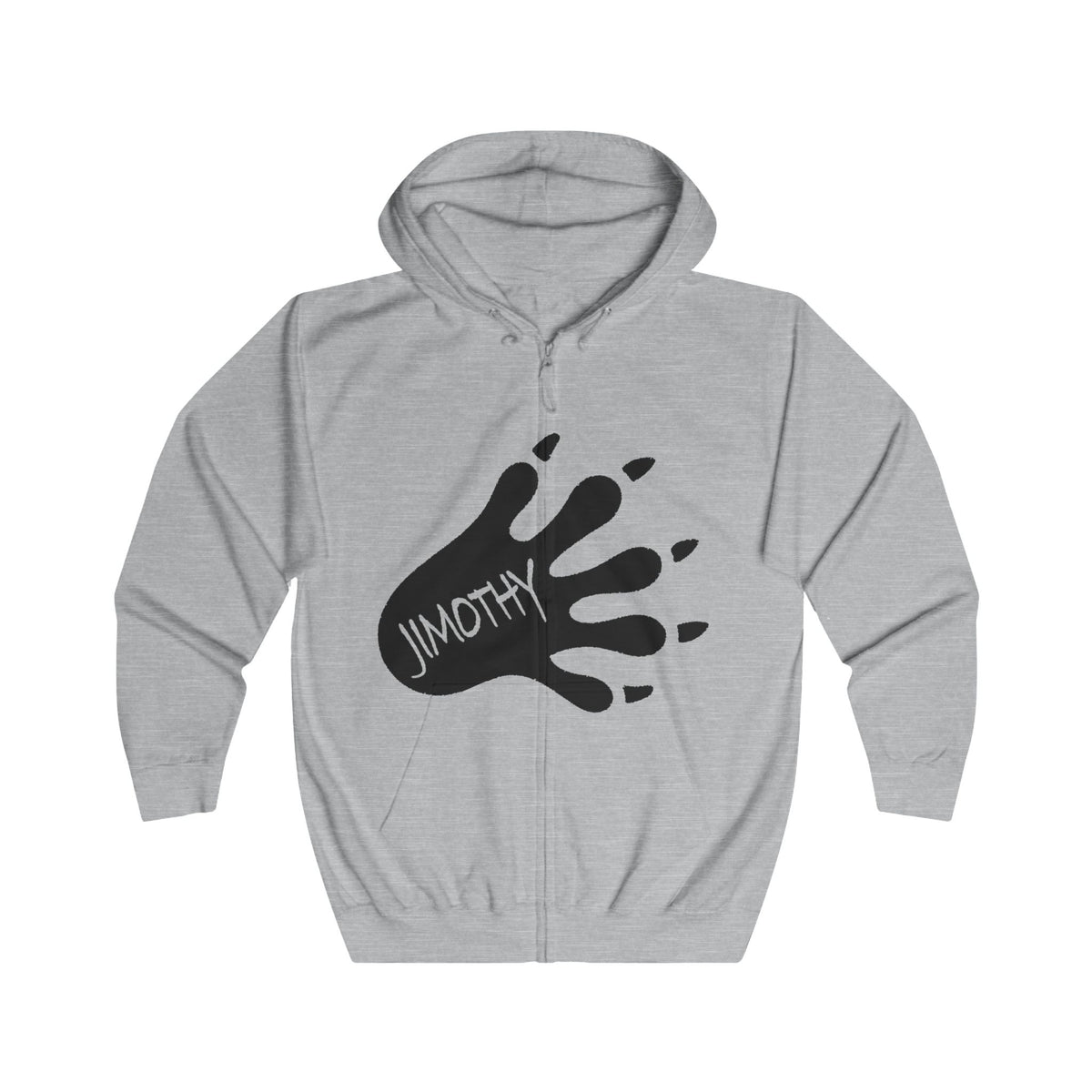 Racoon Out Looking for Trash. Unisex Full Zip Hoodie