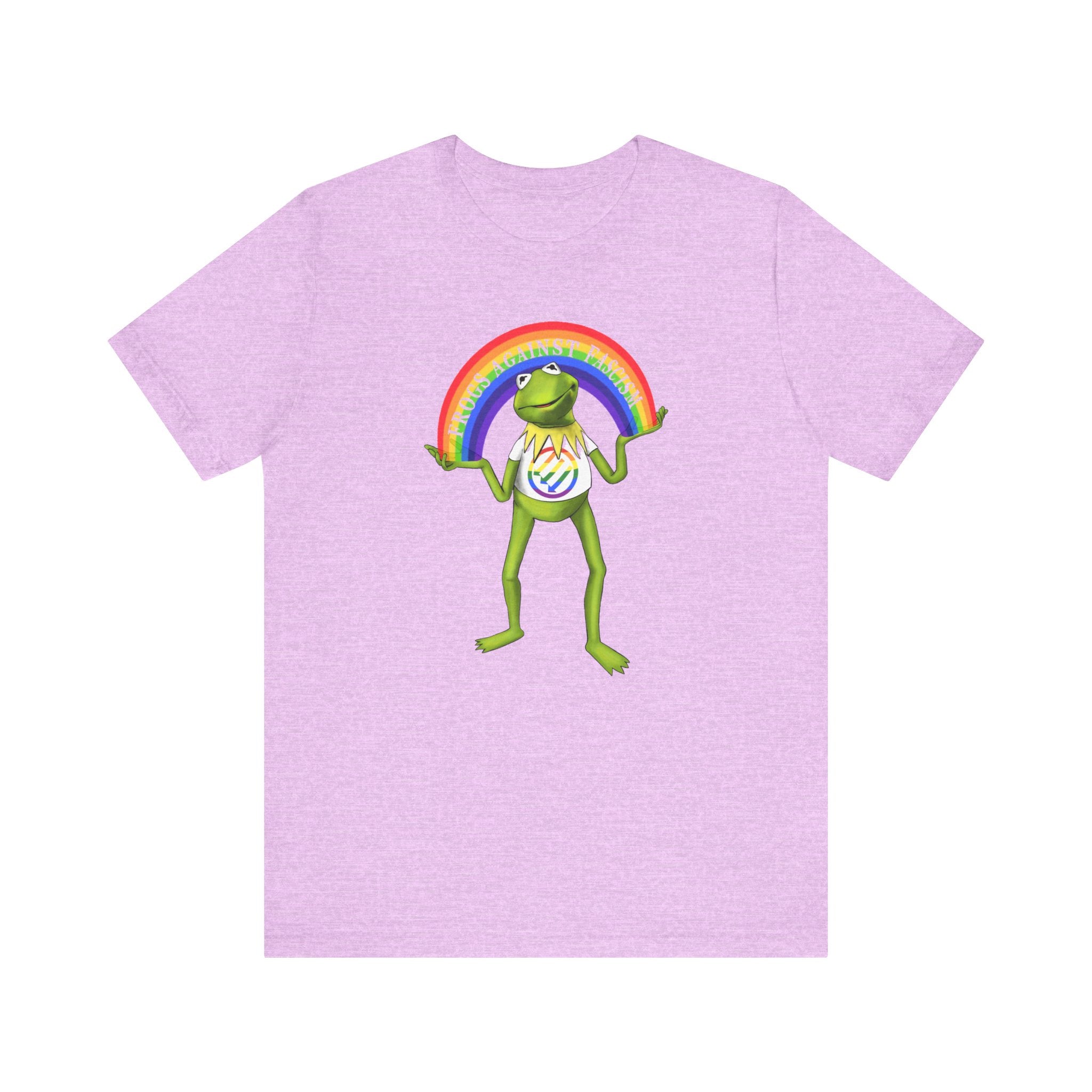 Frog Rainbow Resist | Unisex Jersey Short Sleeve Tee
