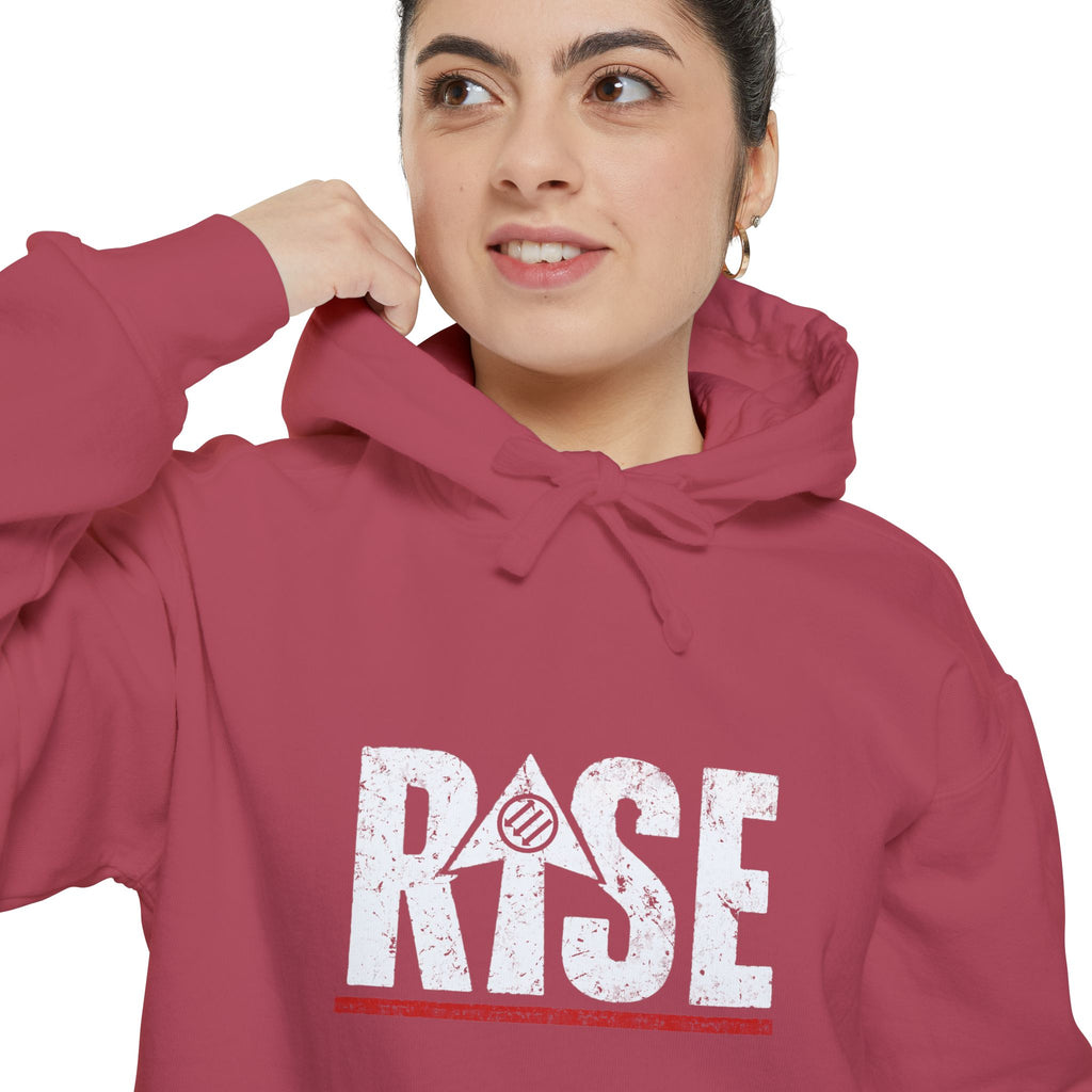 Refuse Silence Hoodie | Garment-Dyed Pullover Protest Sweatshirt