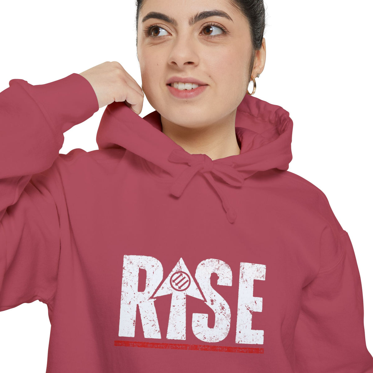 Refuse Silence Hoodie | Garment-Dyed Pullover Protest Sweatshirt