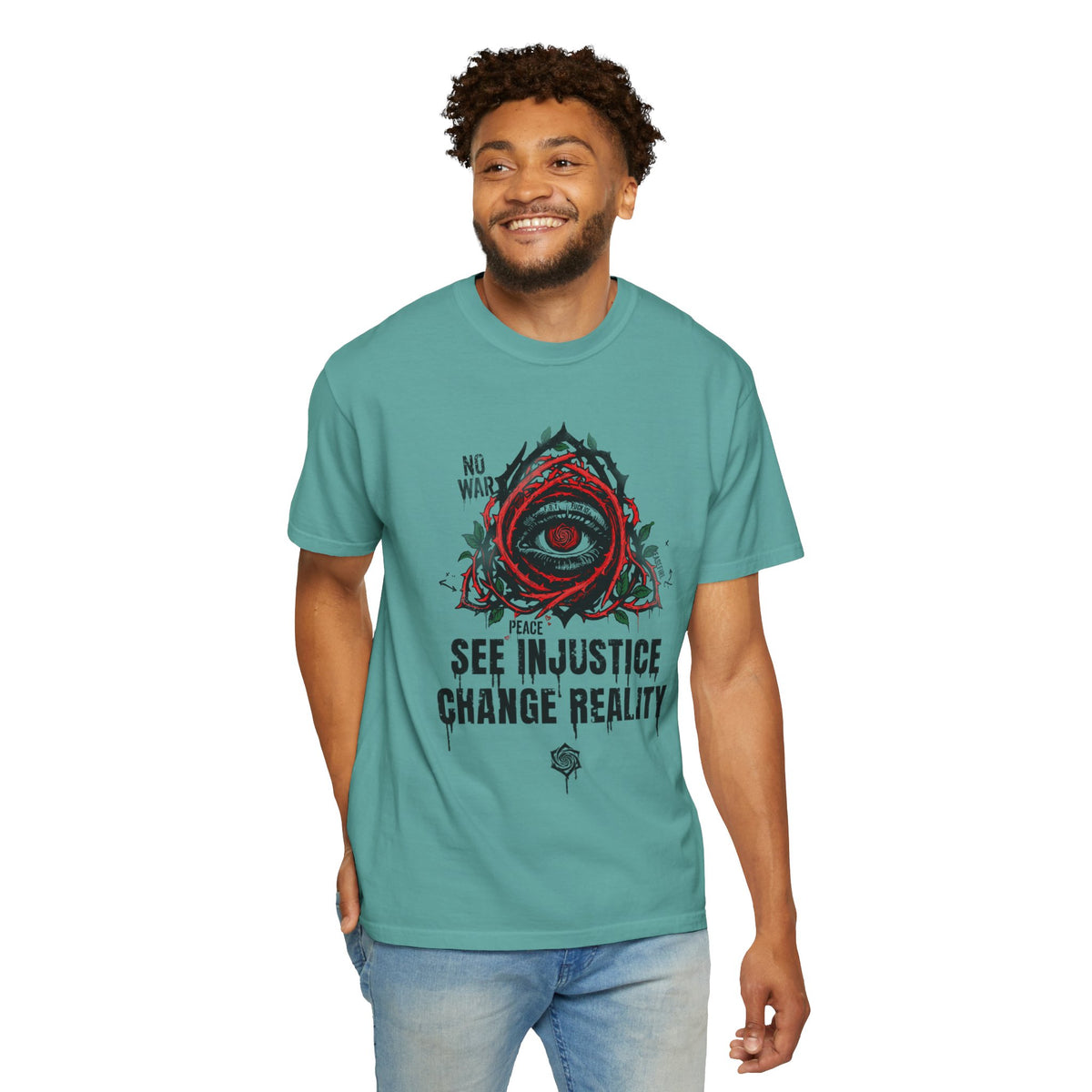 All-Seeing Eye Protest Art | See Injustice Change Reality Unisex T-Shirt