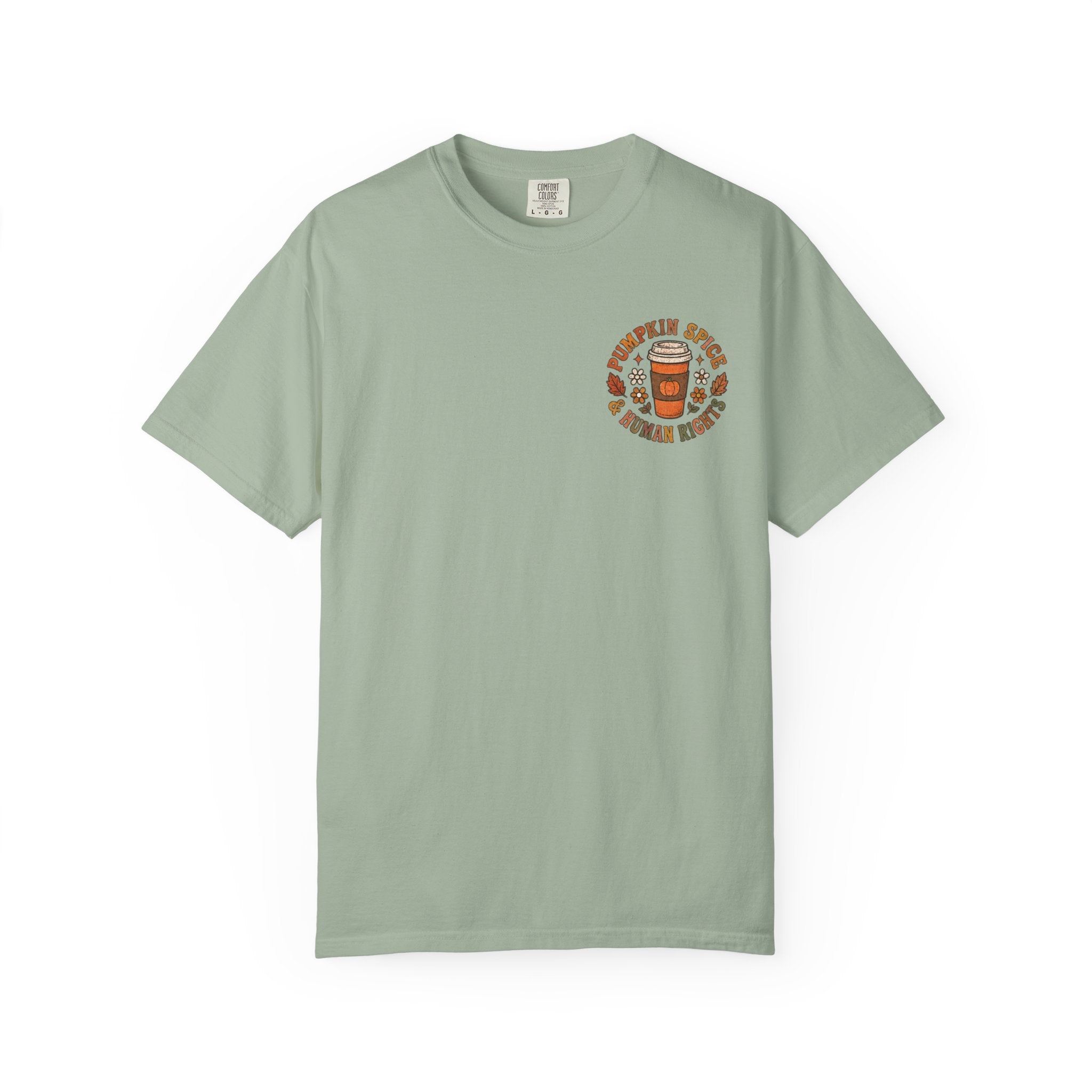 Pumpkin Spice Era Unisex Garment-Dyed T-shirt