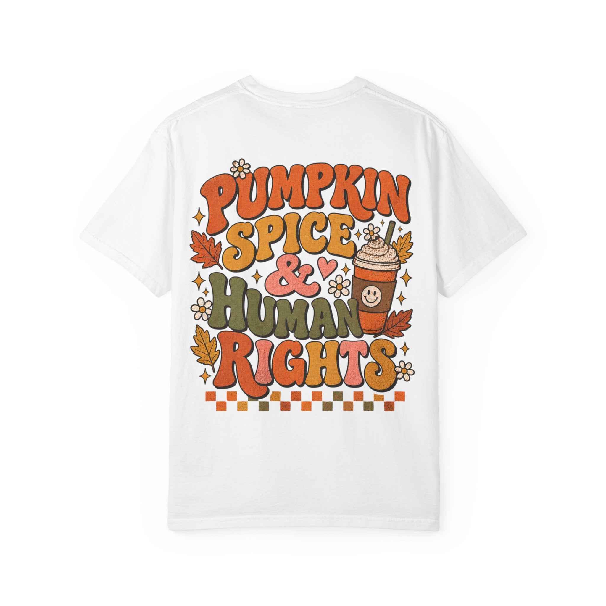 Pumpkin Spice Era Unisex Garment-Dyed T-shirt