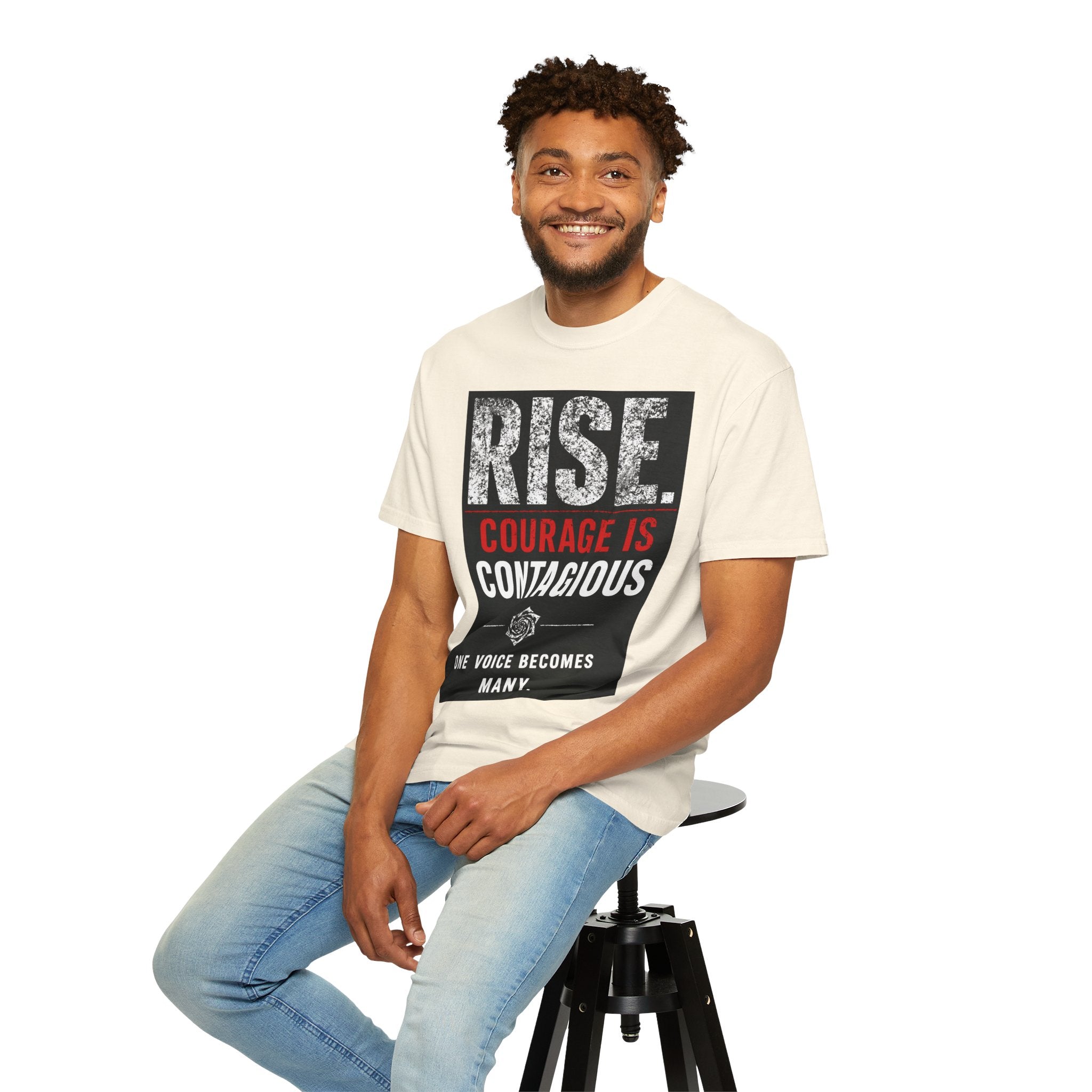 Rise | Courage Is Contagious Unisex T-Shirt