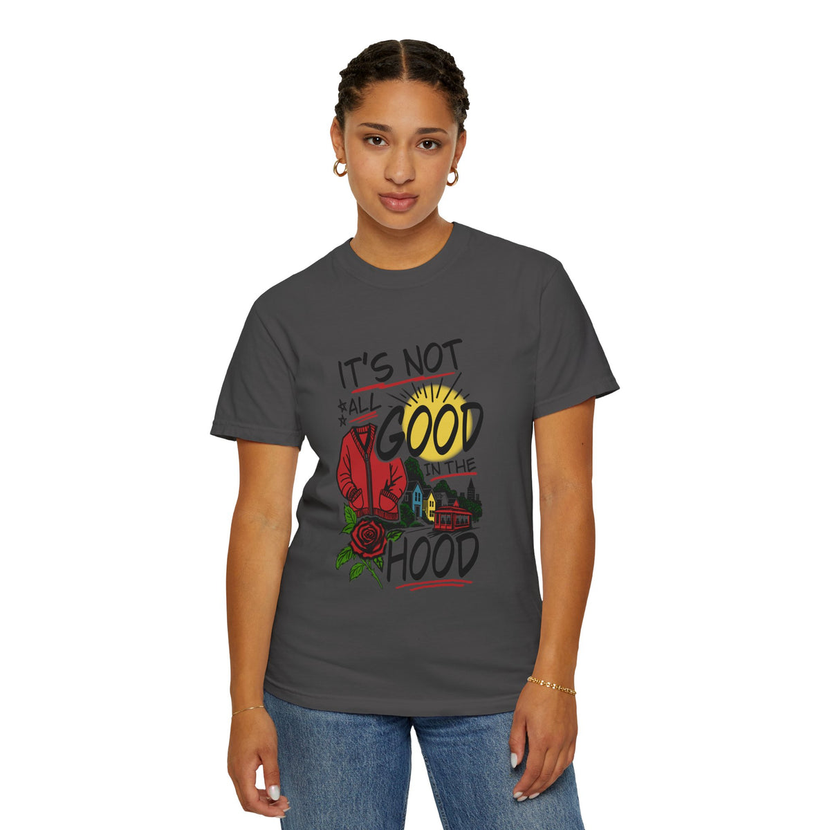 Neighborhood Unisex Garment-Dyed T-shirt