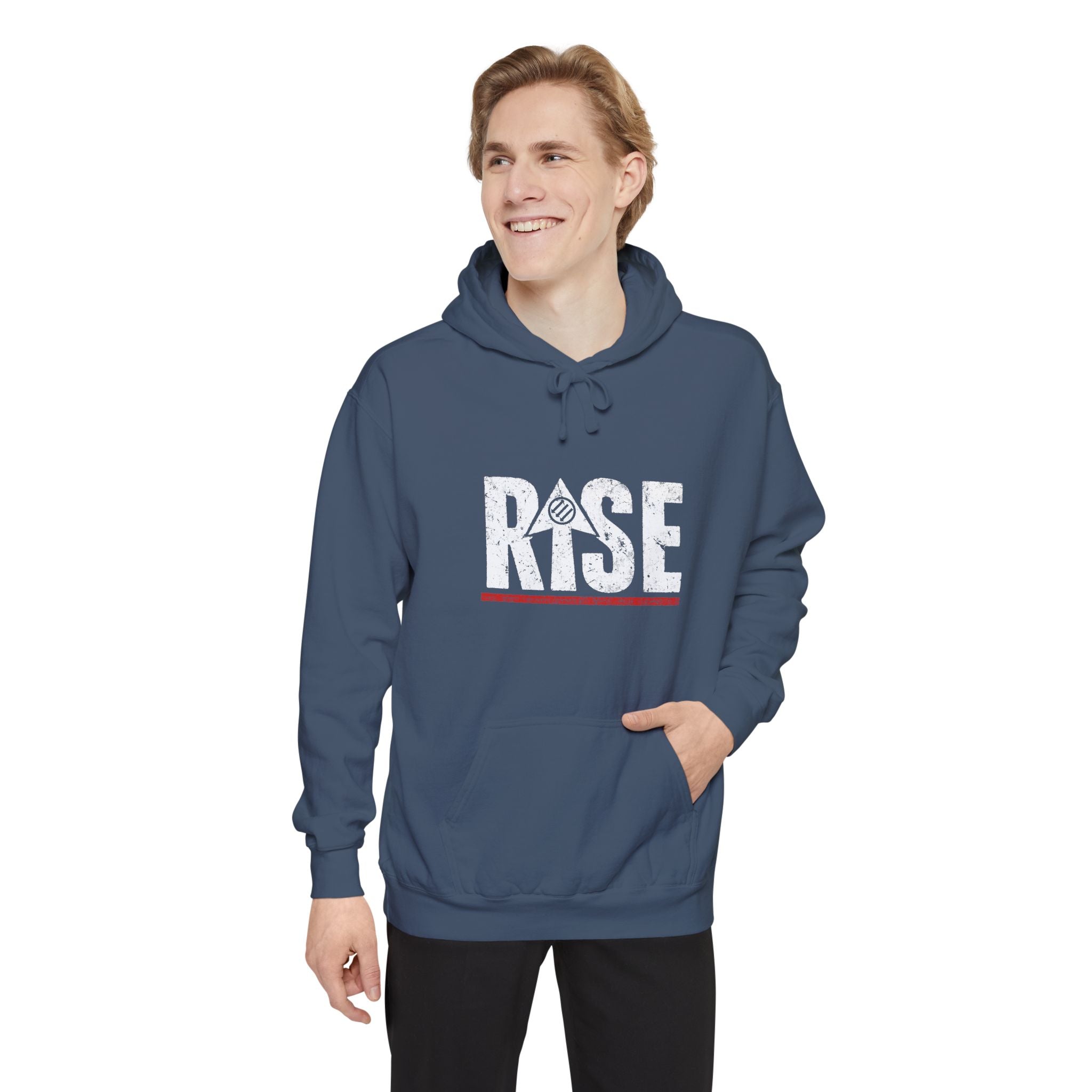 Refuse Silence Hoodie | Garment-Dyed Pullover Protest Sweatshirt
