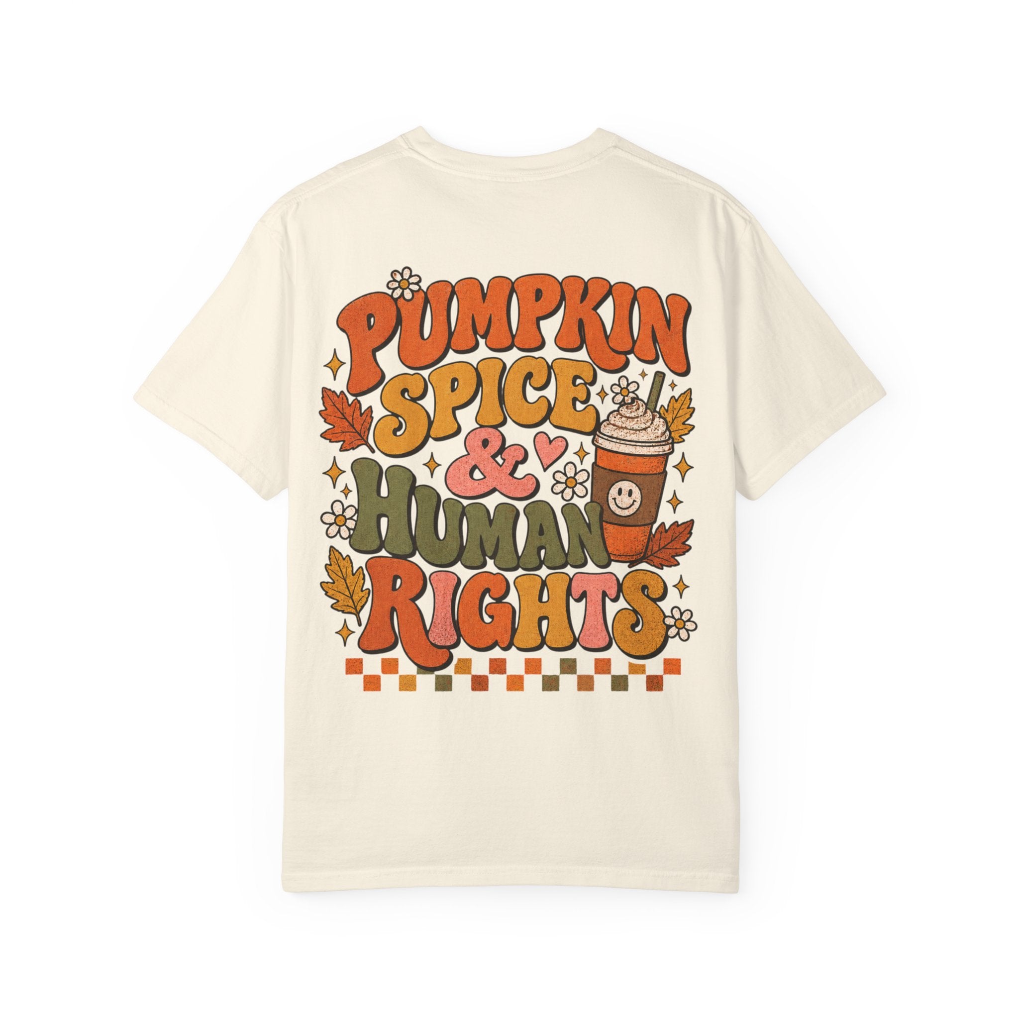 Pumpkin Spice Era Unisex Garment-Dyed T-shirt