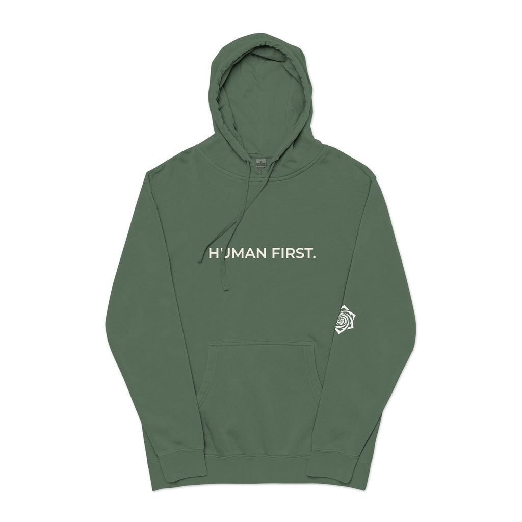 HUMAN FIRST. | Premium Hoodie