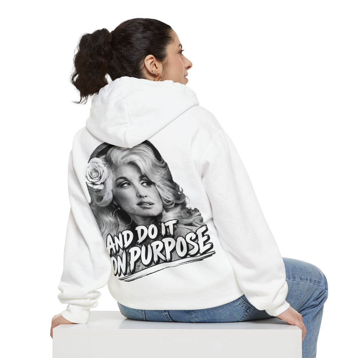A Tribute to the one and only Dolly. Rose Division holds the same values as the late GOAT. Unisex Garment-Dyed Hoodie