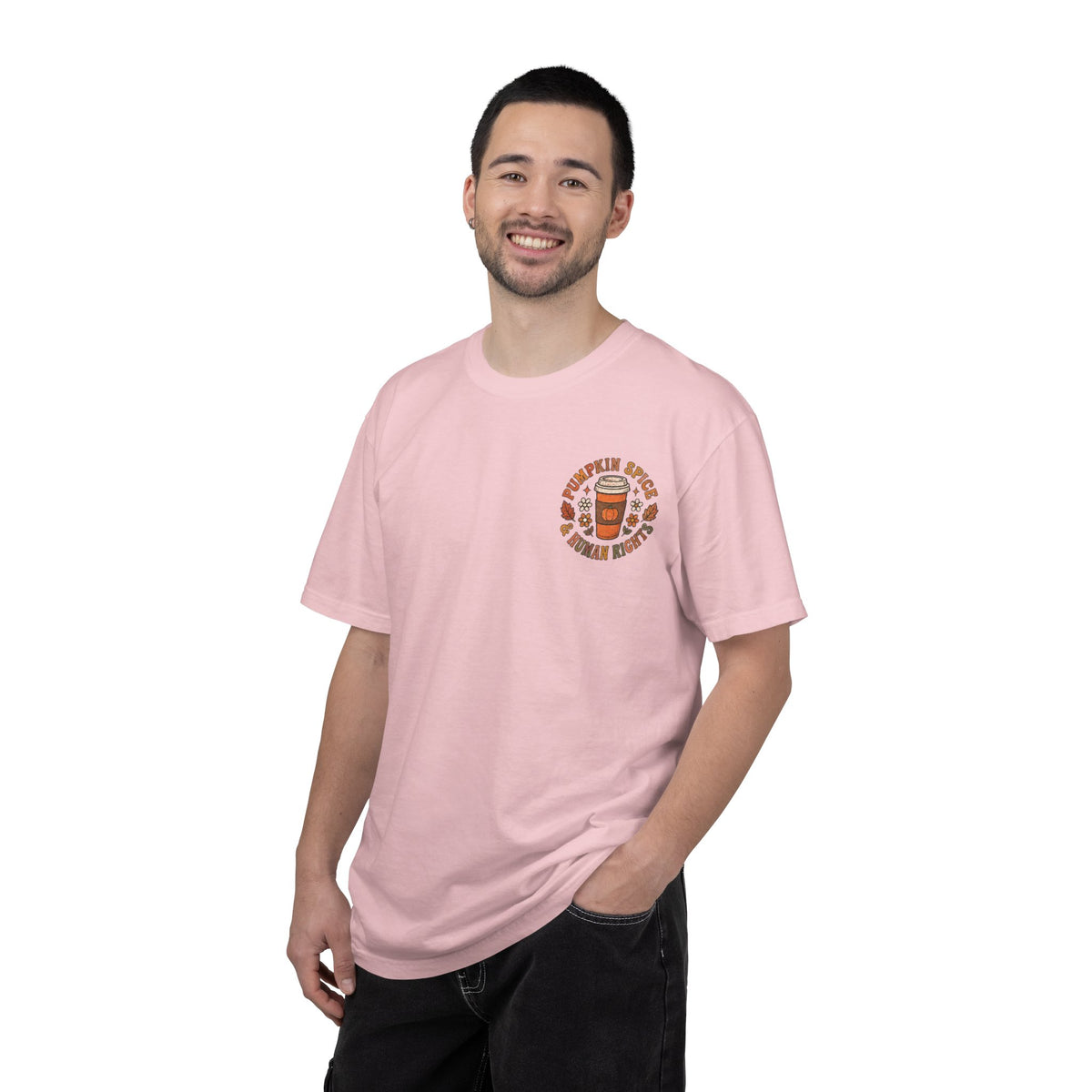Pumpkin Spice Era Unisex Garment-Dyed T-shirt