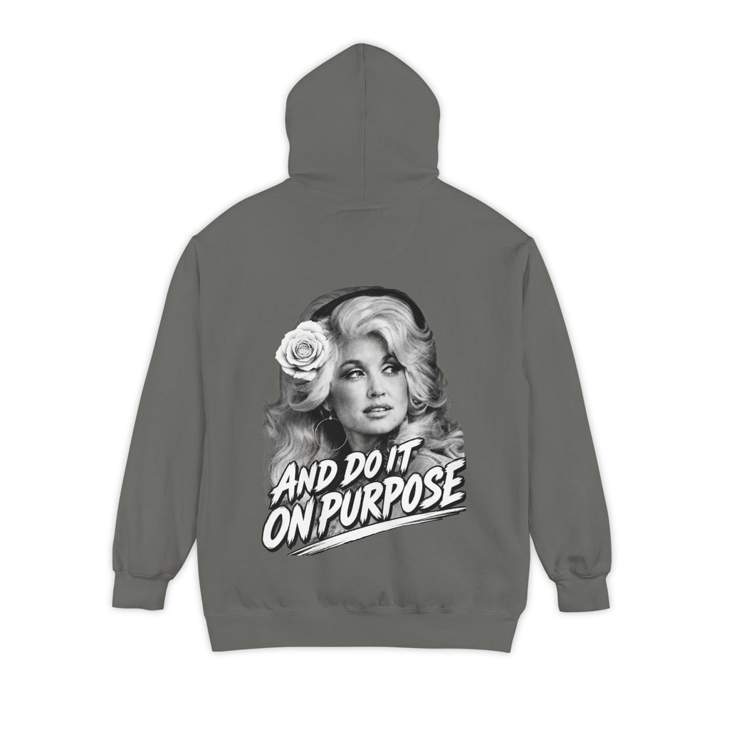 A Tribute to the one and only Dolly. Rose Division holds the same values as the late GOAT. Unisex Garment-Dyed Hoodie