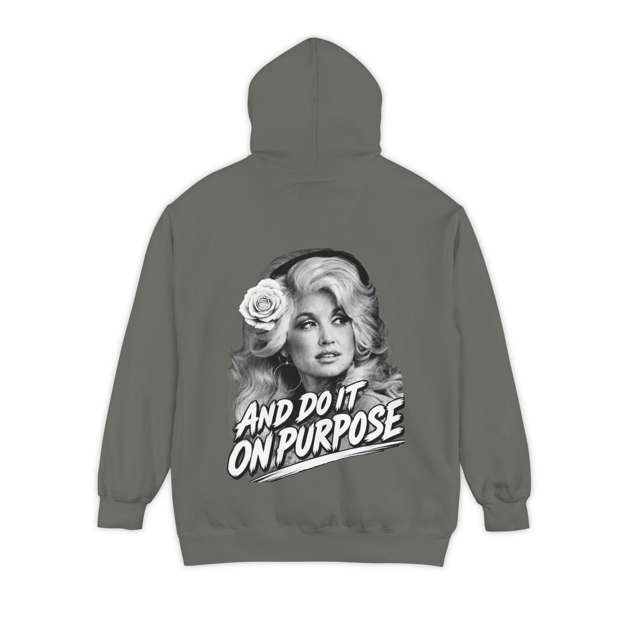 A Tribute to the one and only Dolly. Rose Division holds the same values as the late GOAT. Unisex Garment-Dyed Hoodie