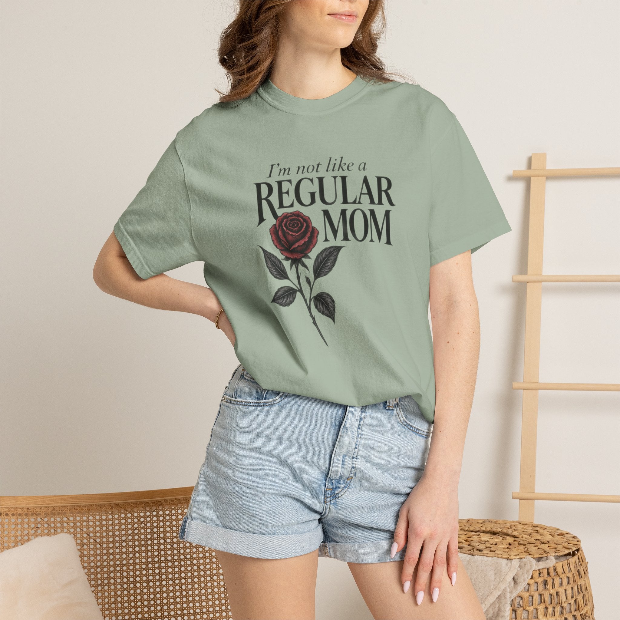 I’m a cool mom T-Shirt | Feminist Mom | 90s retro Mom Graphic Unisex Garment-Dyed T-shirt