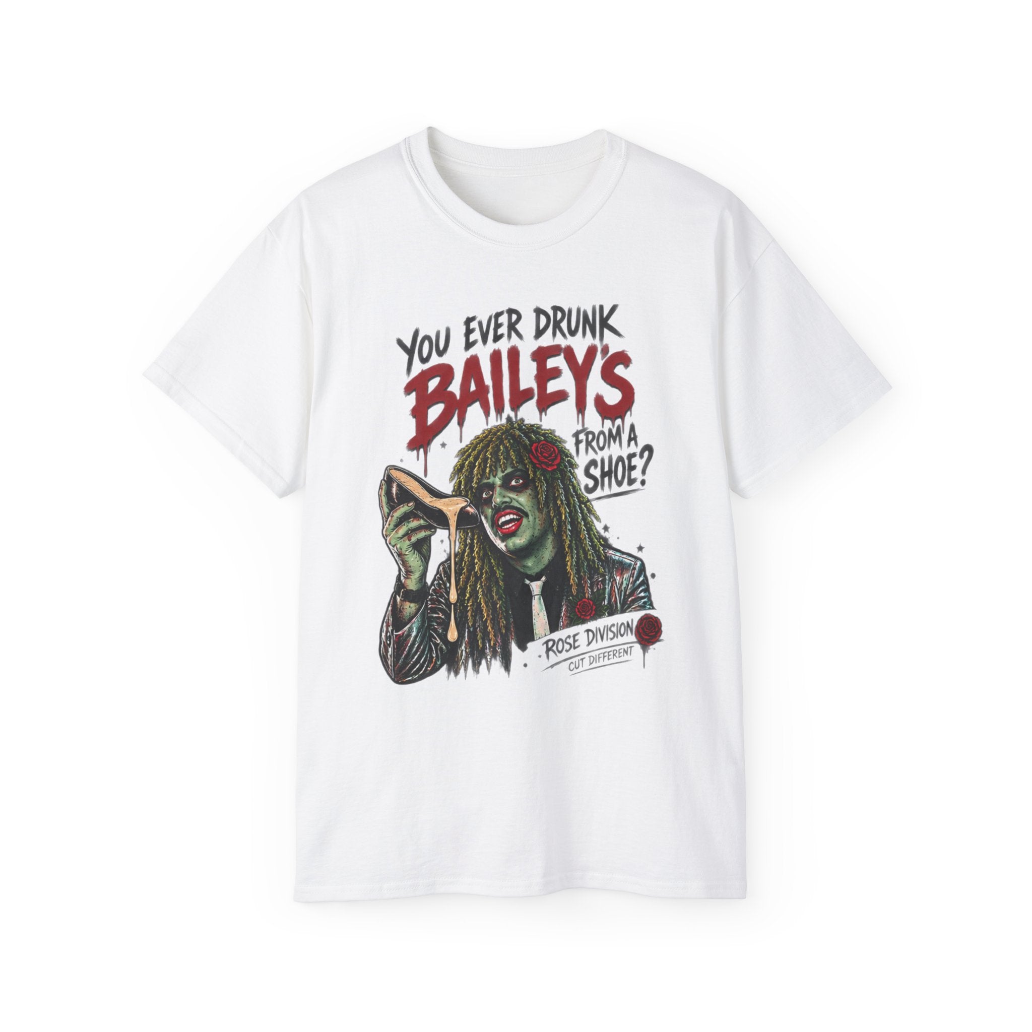 You ever drunk Baileys from a Shoe? Im Old Greg! Unisex Ultra Cotton Tee