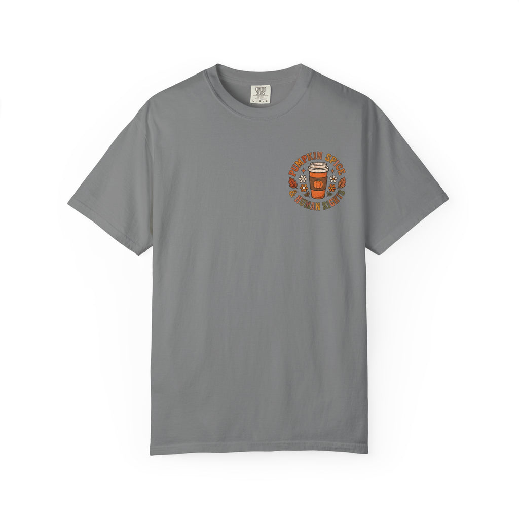 Pumpkin Spice Era Unisex Garment-Dyed T-shirt