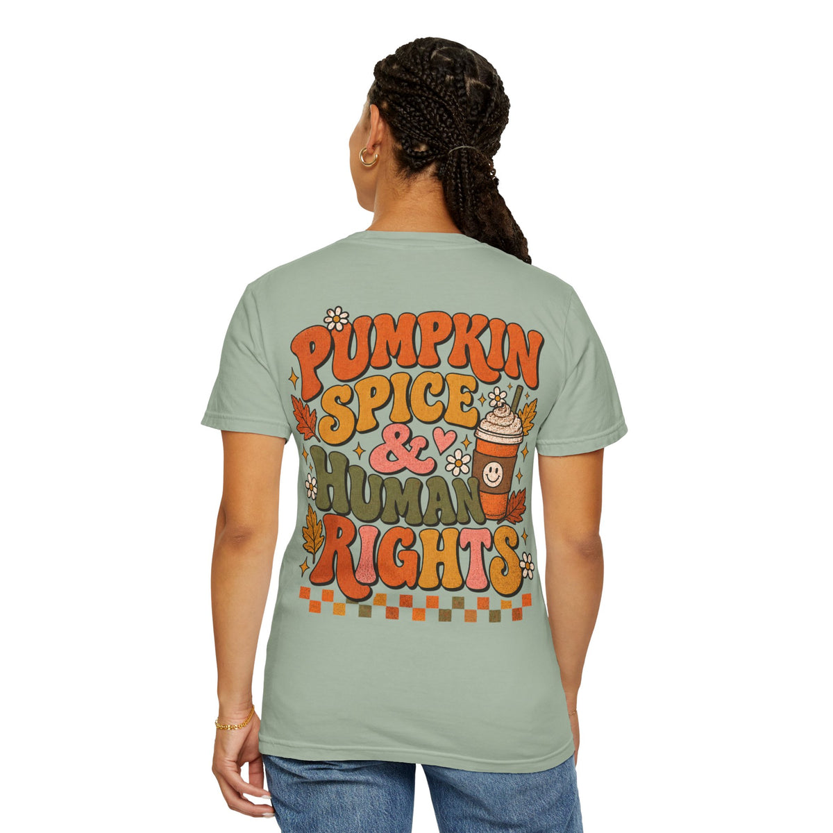 Pumpkin Spice Era Unisex Garment-Dyed T-shirt