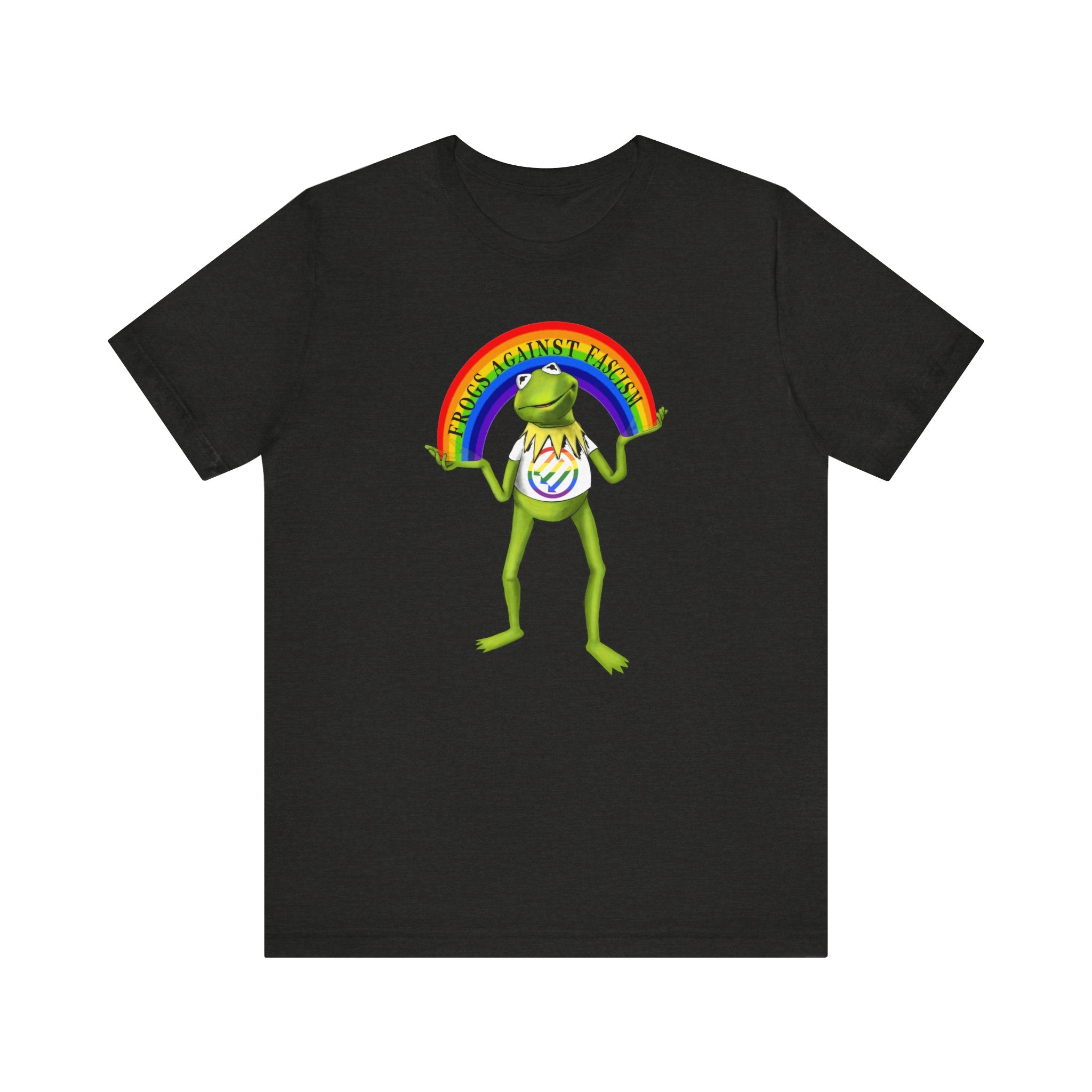 Frog Rainbow Resist | Unisex Jersey Short Sleeve Tee