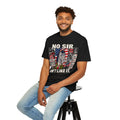 No Sir I Don't Like It donkey illustration T-Shirt | political satire, protest collage