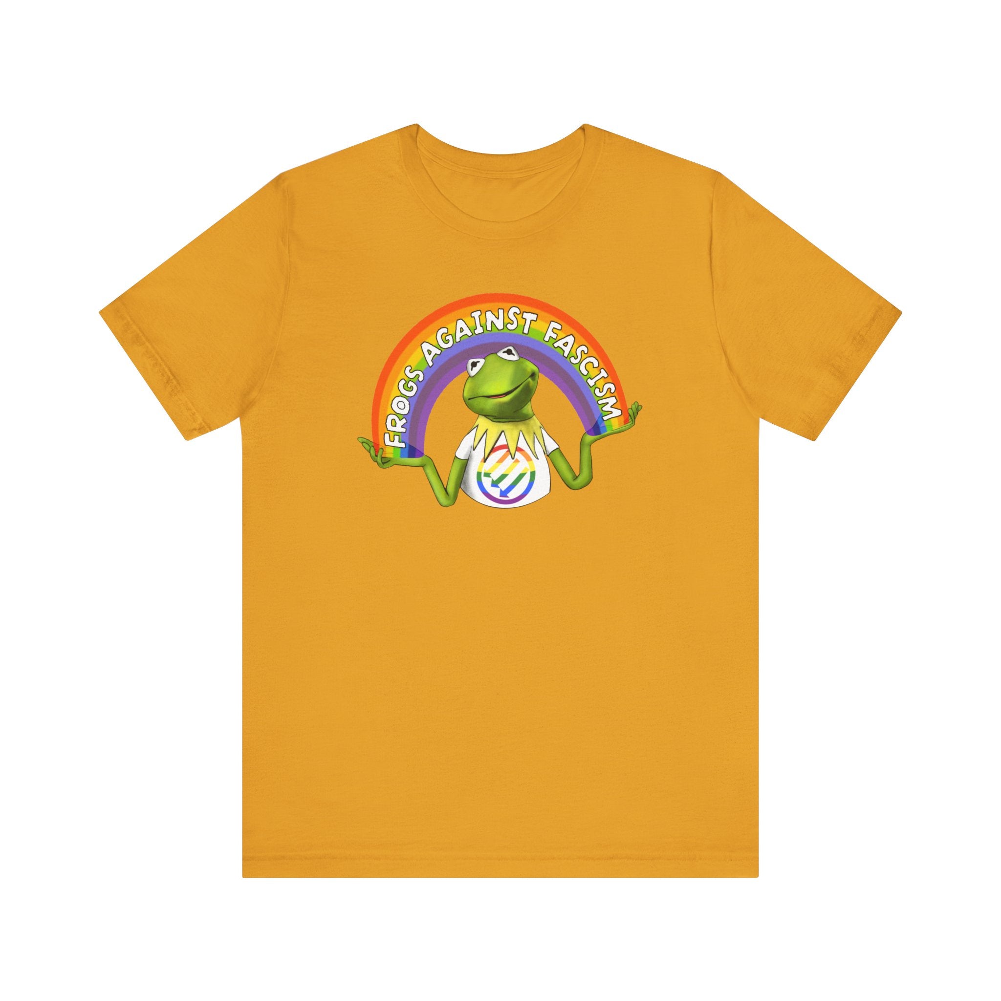 Frogs Against Fascism | Unisex Jersey Short Sleeve Tee