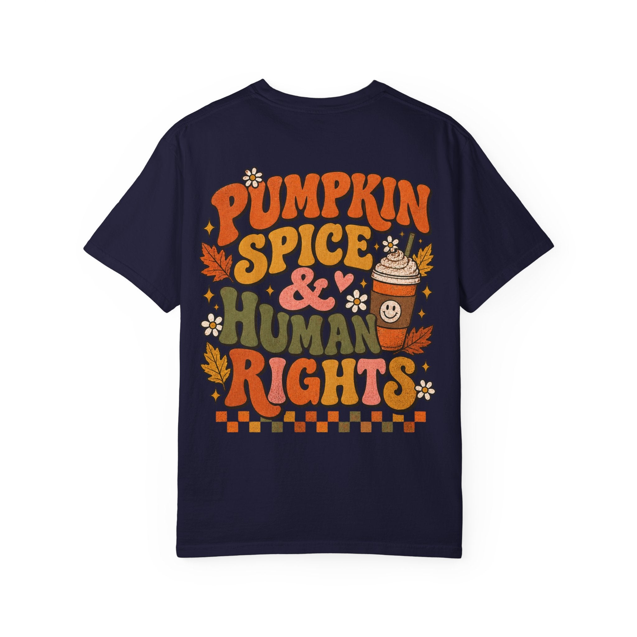 Pumpkin Spice Era Unisex Garment-Dyed T-shirt