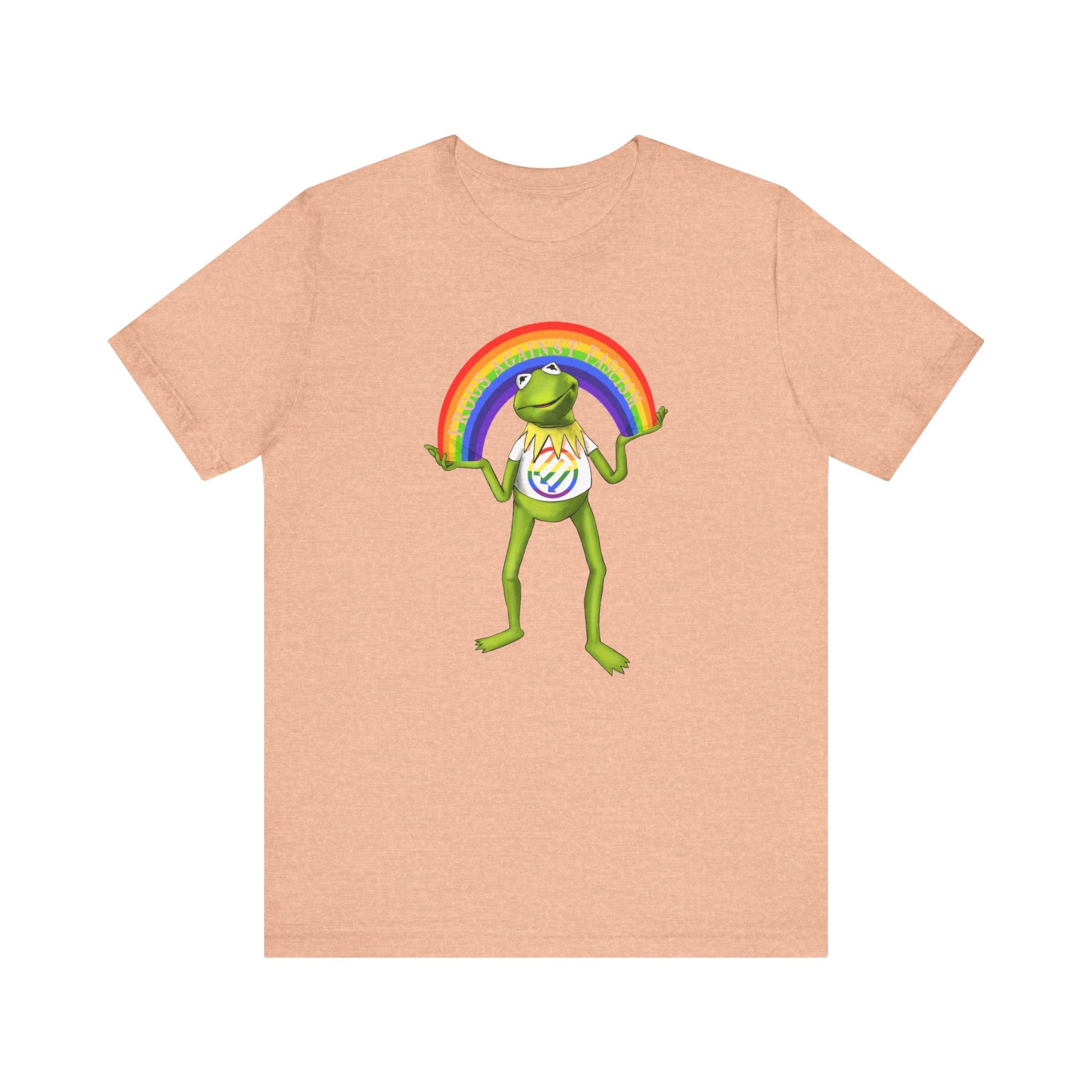 Frog Rainbow Resist | Unisex Jersey Short Sleeve Tee