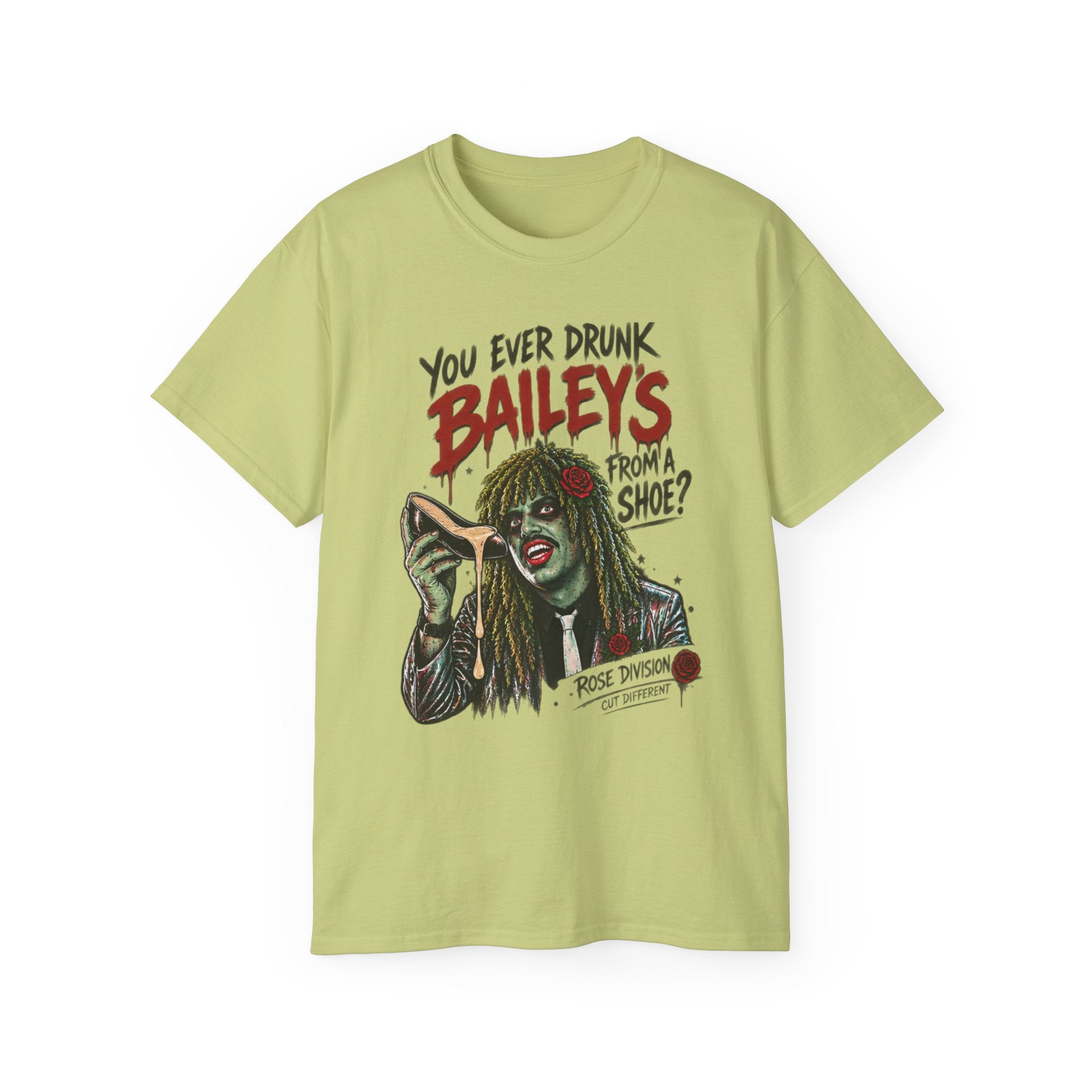 You ever drunk Baileys from a Shoe? Im Old Greg! Unisex Ultra Cotton Tee
