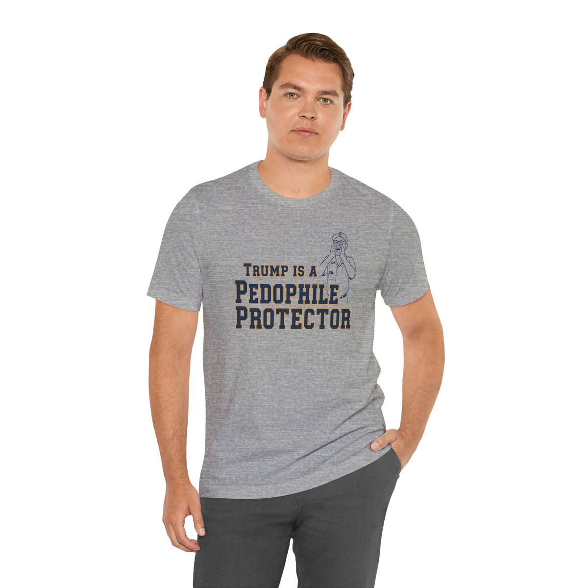 TRUMP is a Pedo | Michigan Gear Heckler Edition