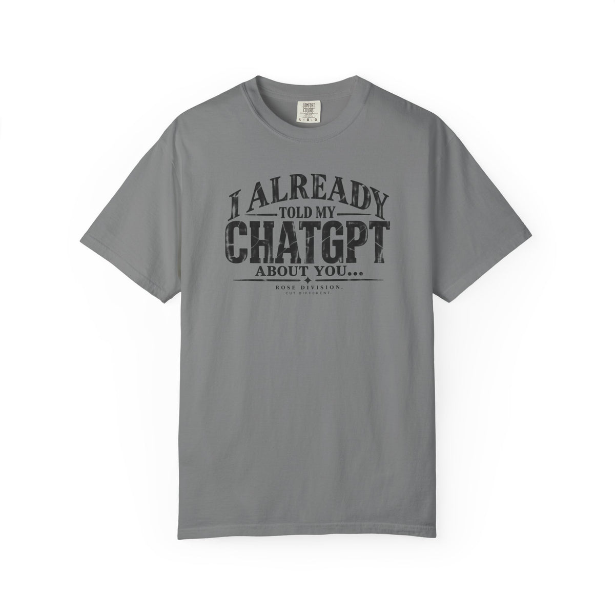 Chat GPT Unisex Garment-Dyed T-shirt