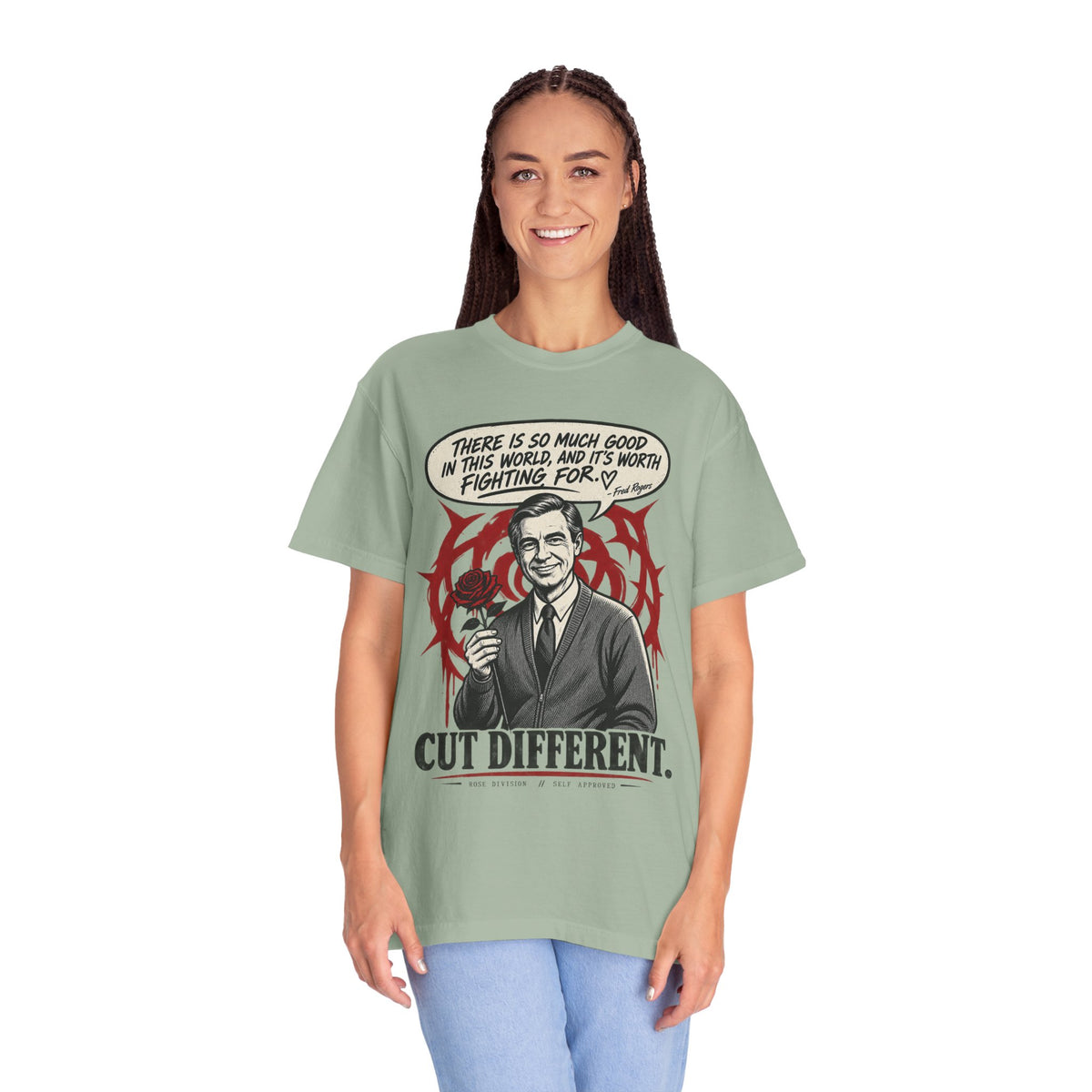Fight for what’s Right. Fred did. Unisex Garment-Dyed T-shirt