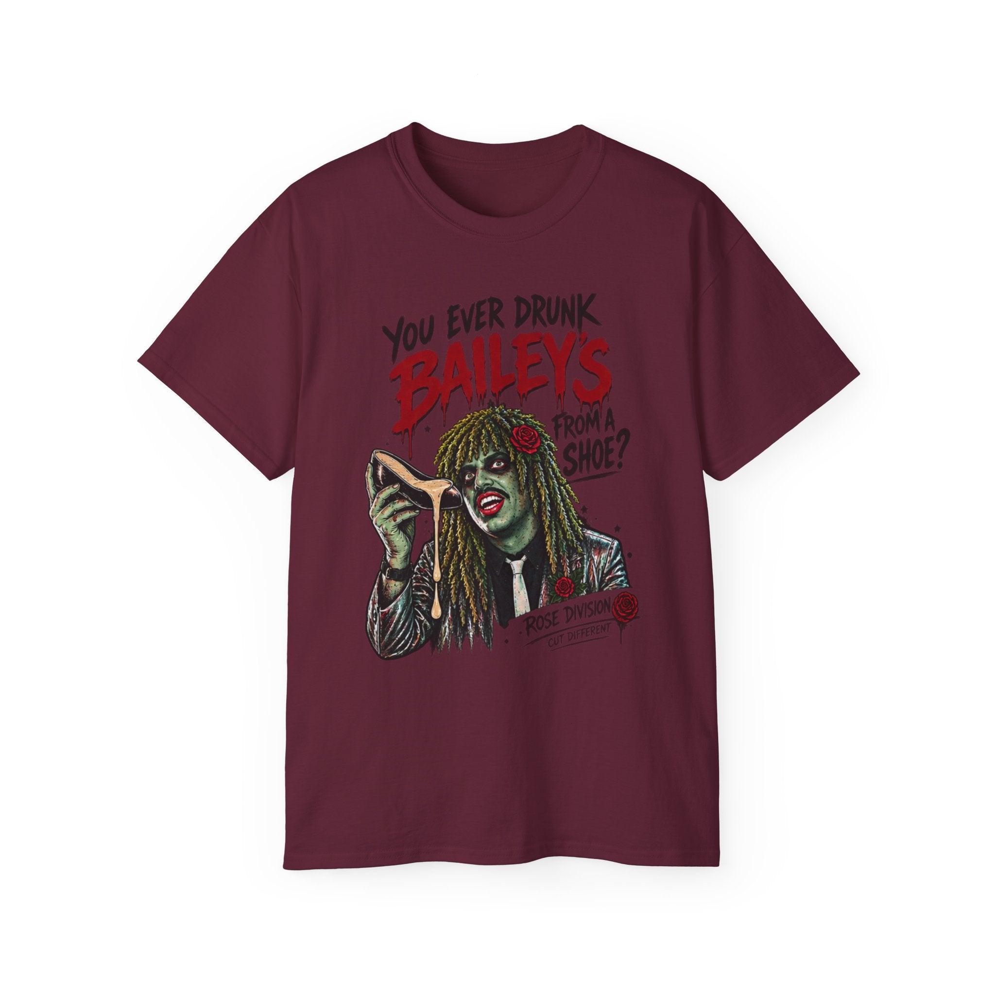 You ever drunk Baileys from a Shoe? Im Old Greg! Unisex Ultra Cotton Tee