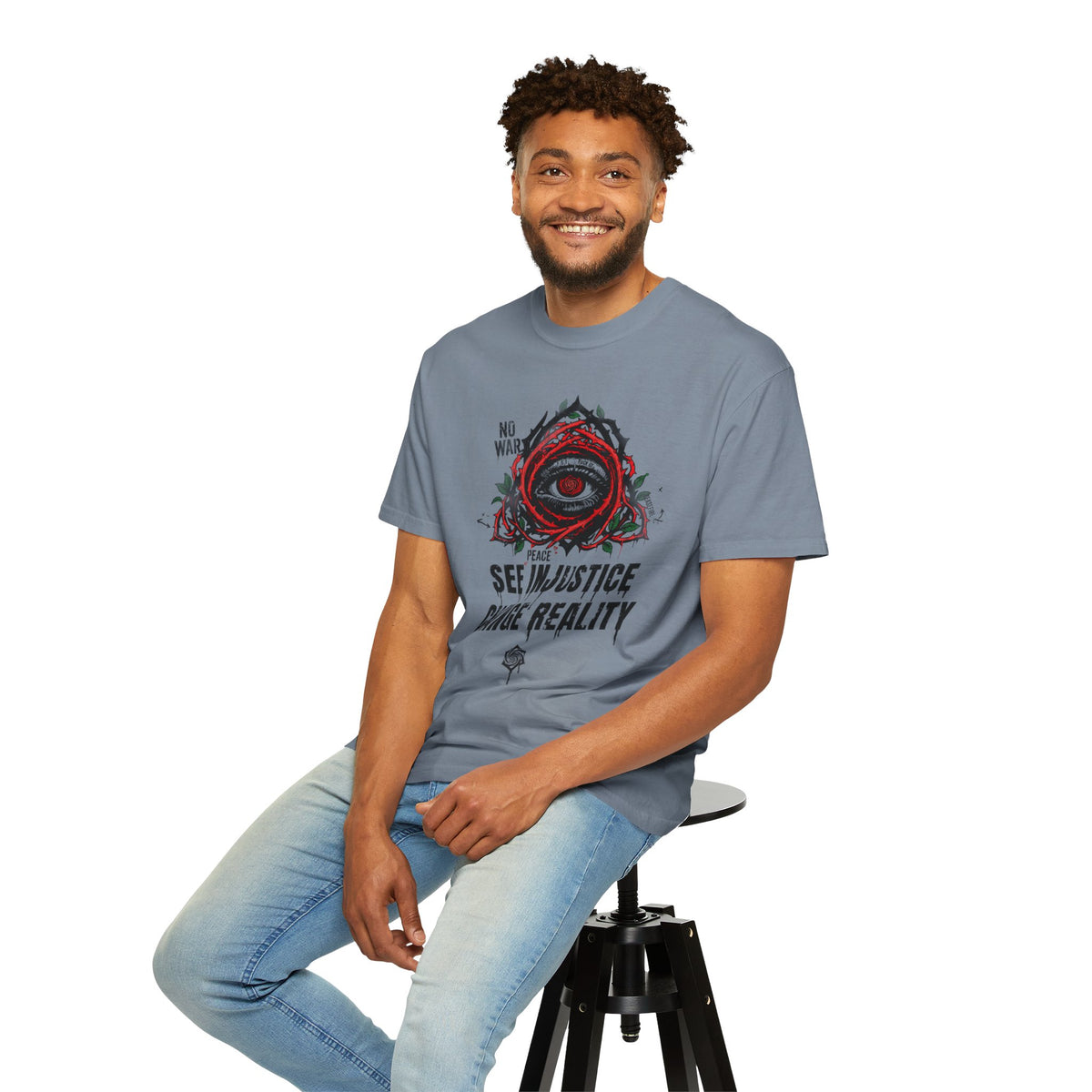 All-Seeing Eye Protest Art | See Injustice Change Reality Unisex T-Shirt