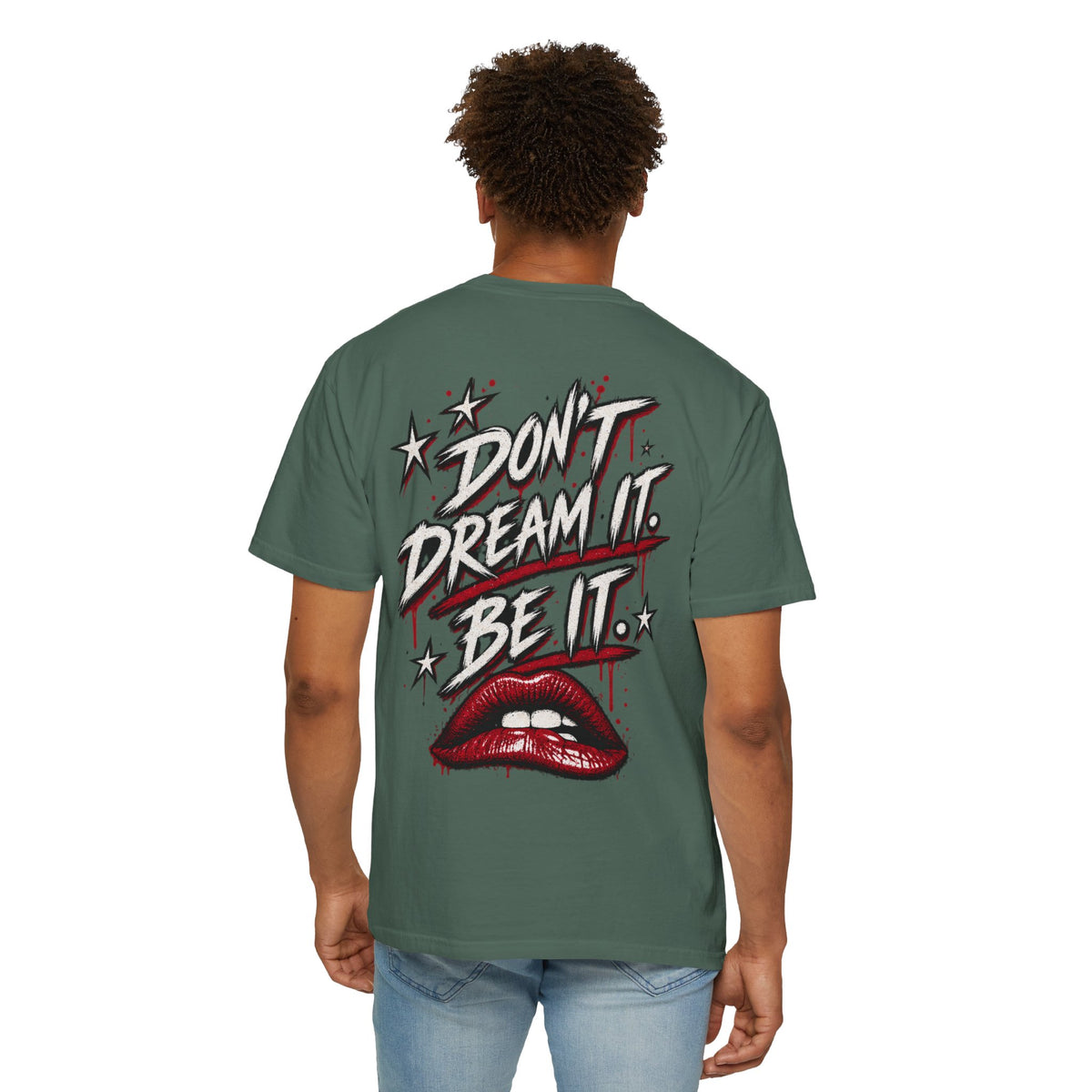 Don’t Dream it, Be it. Tim Curry. Unisex Garment-Dyed T-shirt