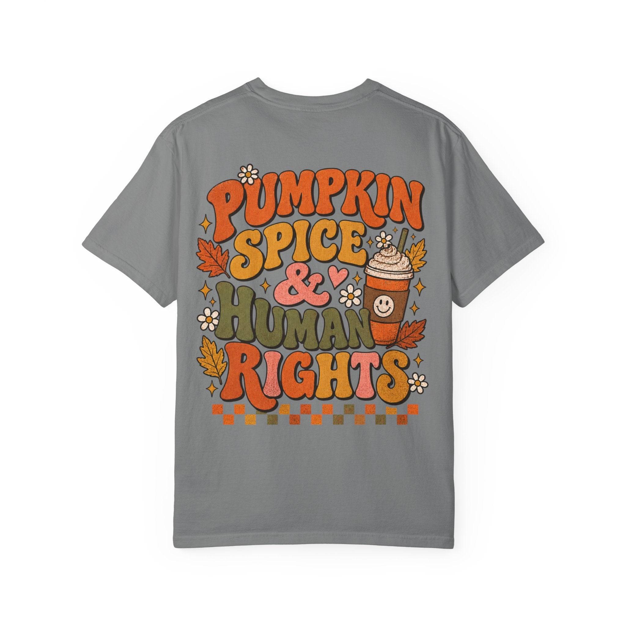 Pumpkin Spice Era Unisex Garment-Dyed T-shirt