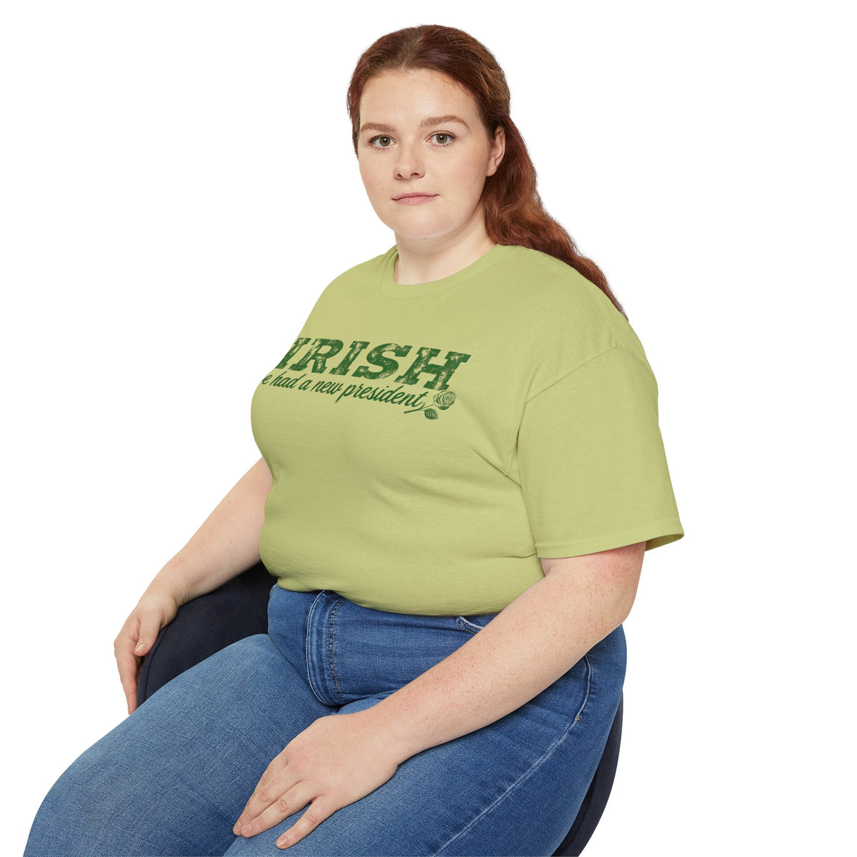 Irish We Had a New President. St Patricks Day Unisex Ultra Cotton Tee