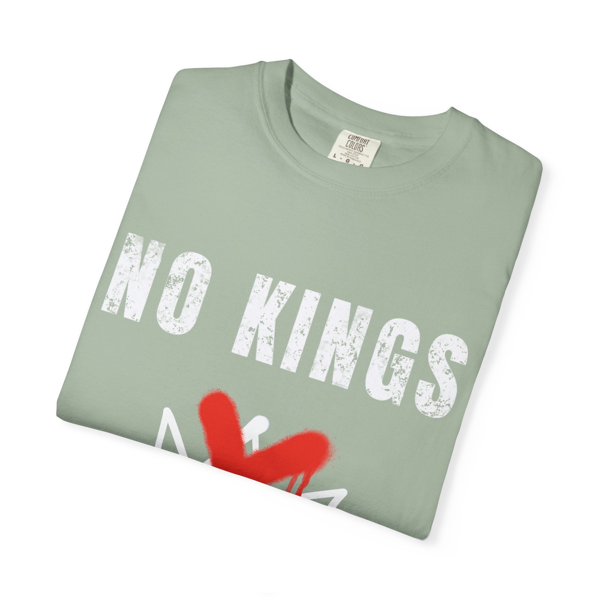 No Kings | Graffiti Text Unisex T-Shirt