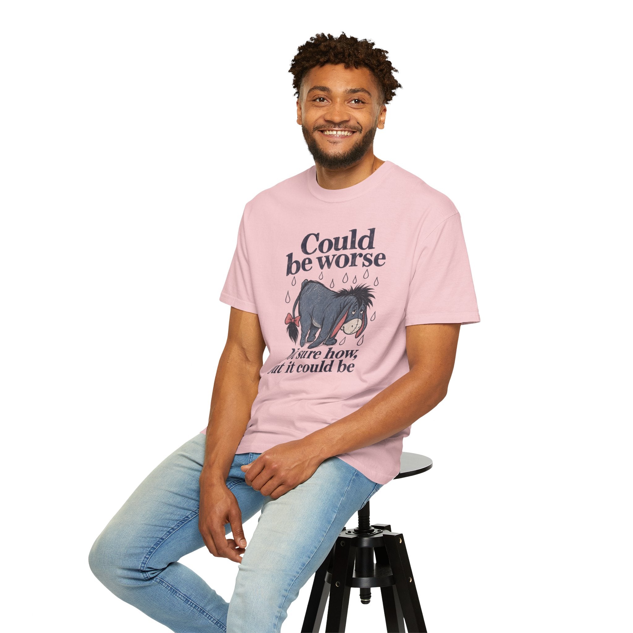 Could Be Worse Eeyore T-shirt | Disney Winnie the Pooh, Sad Donkey Illustration
