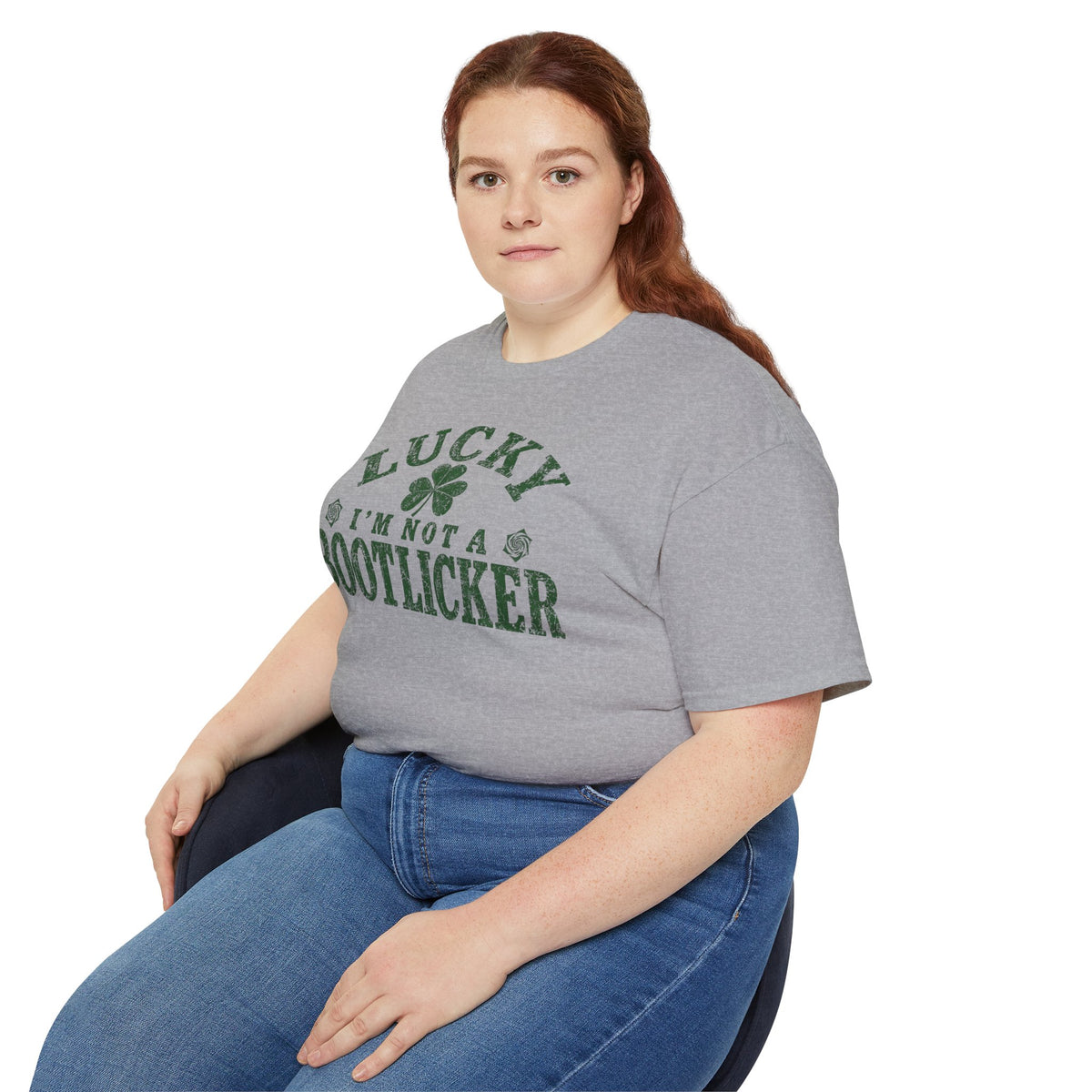 Lucky Im Not A Bootlicker Saint Patricks Day Shirt Unisex Ultra Cotton Tee