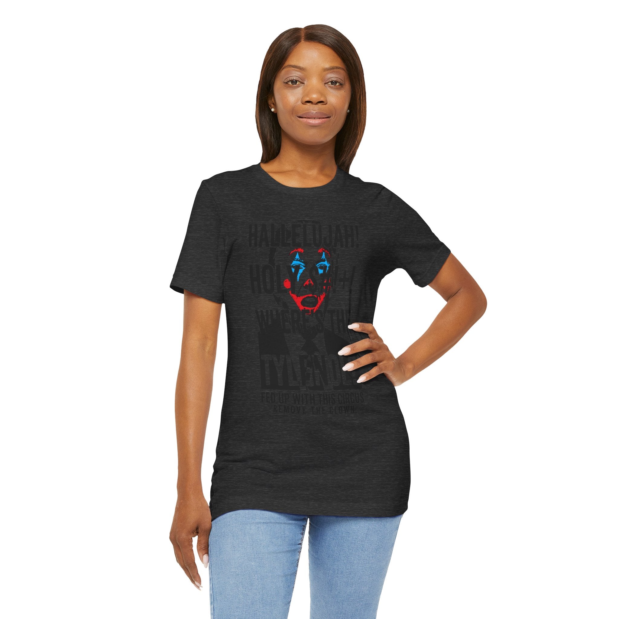 Fed Up With the Circus | Trump Clown Unisex Jersey Short Sleeve Tee