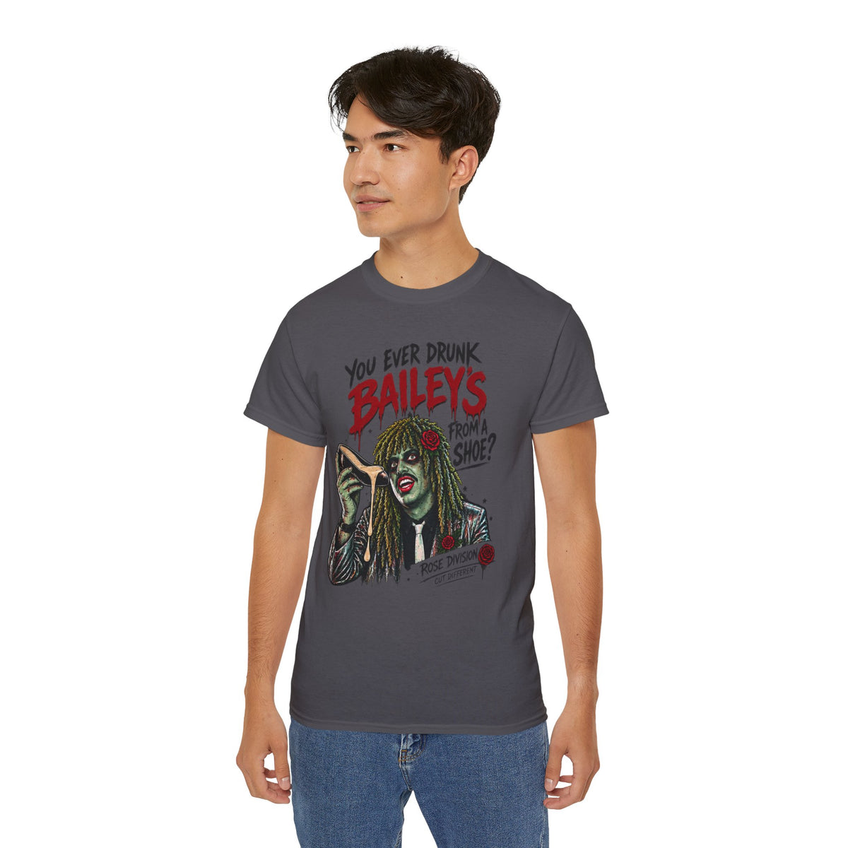You ever drunk Baileys from a Shoe? Im Old Greg! Unisex Ultra Cotton Tee