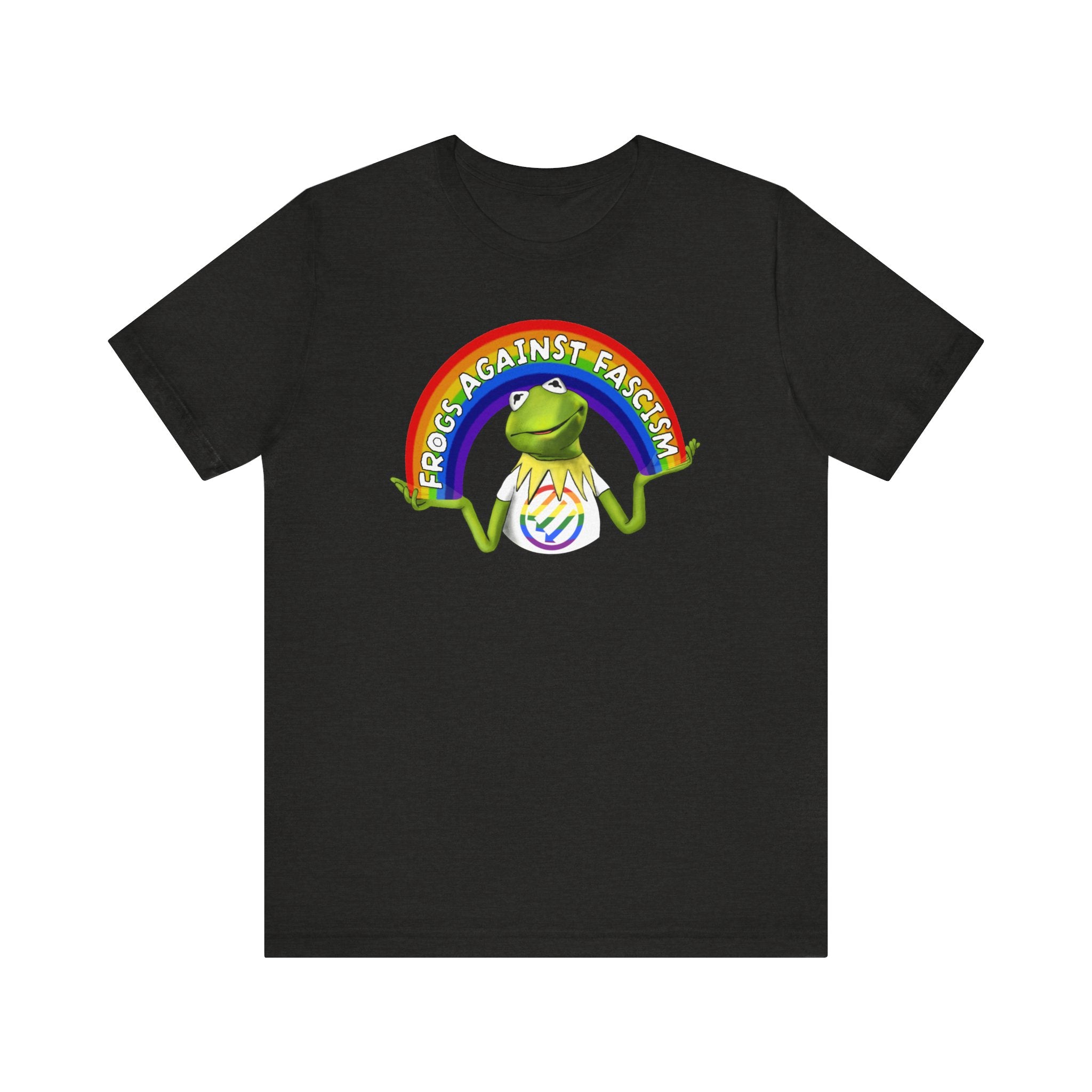 Frogs Against Fascism | Unisex Jersey Short Sleeve Tee