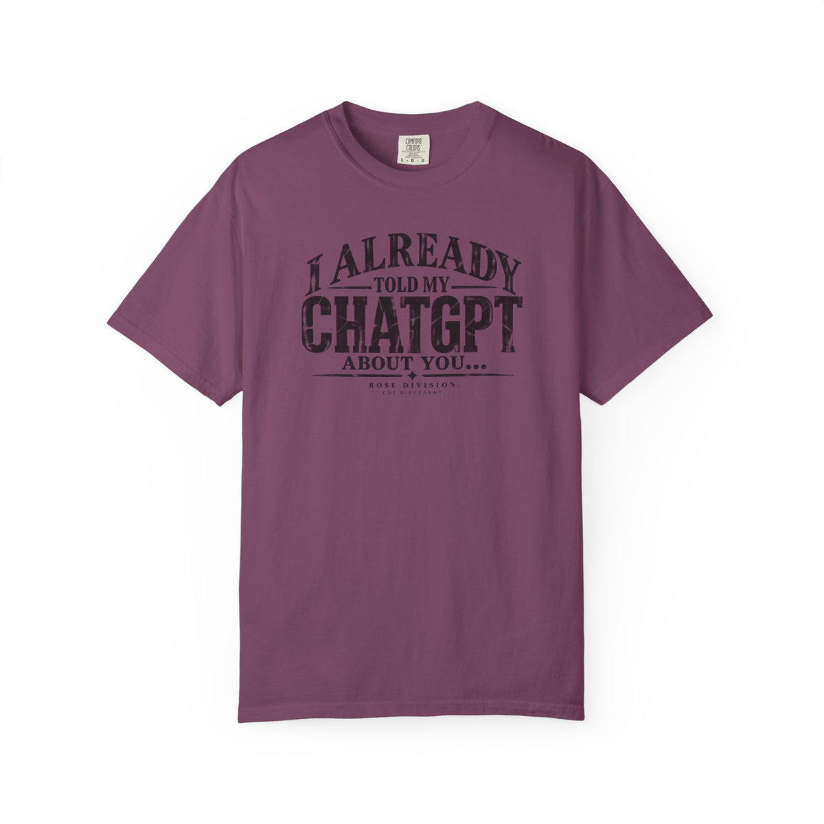 Chat GPT Unisex Garment-Dyed T-shirt