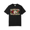 This is How Long My Tolerance Lasts Zebra Chewing Gum Unisex Garment-Dyed T-shirt