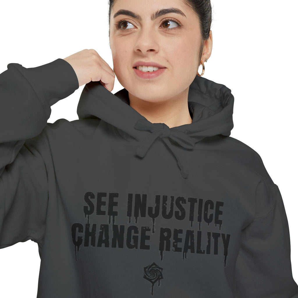 See Injustice Change Reality | Social Justice Graphic Pullover