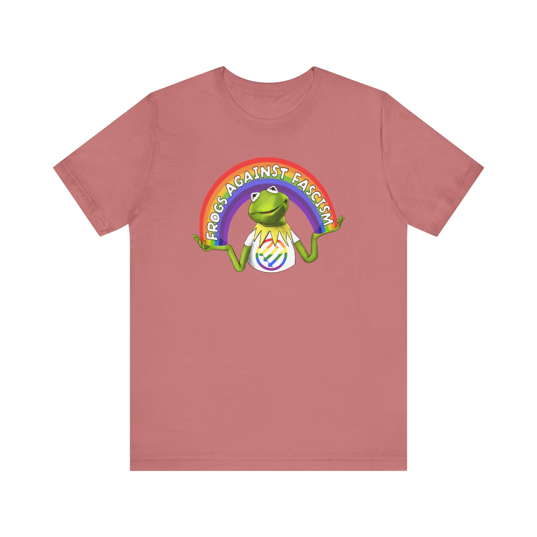 Frogs Against Fascism | Unisex Jersey Short Sleeve Tee