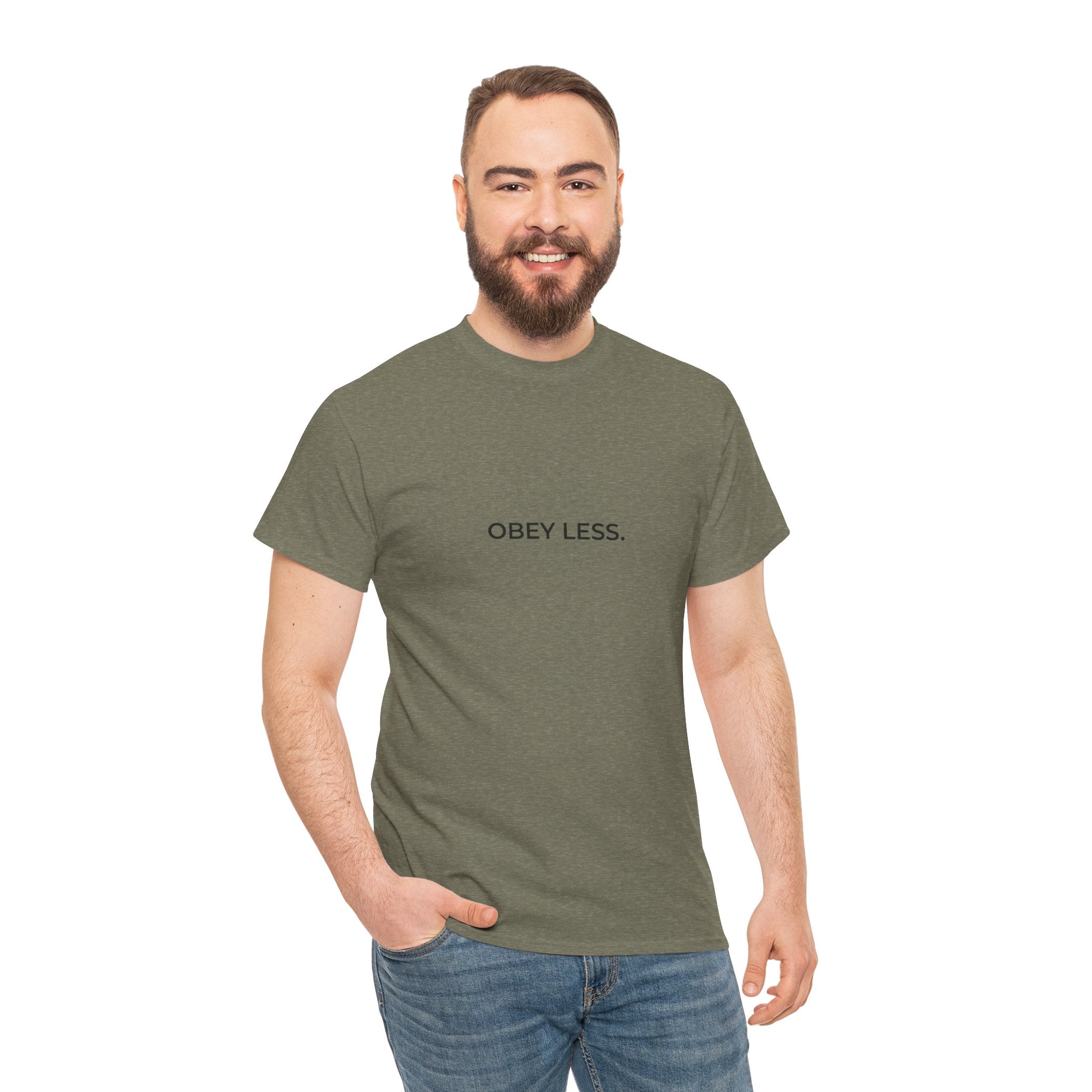 OBEY LESS. | Premium Unisex Tee