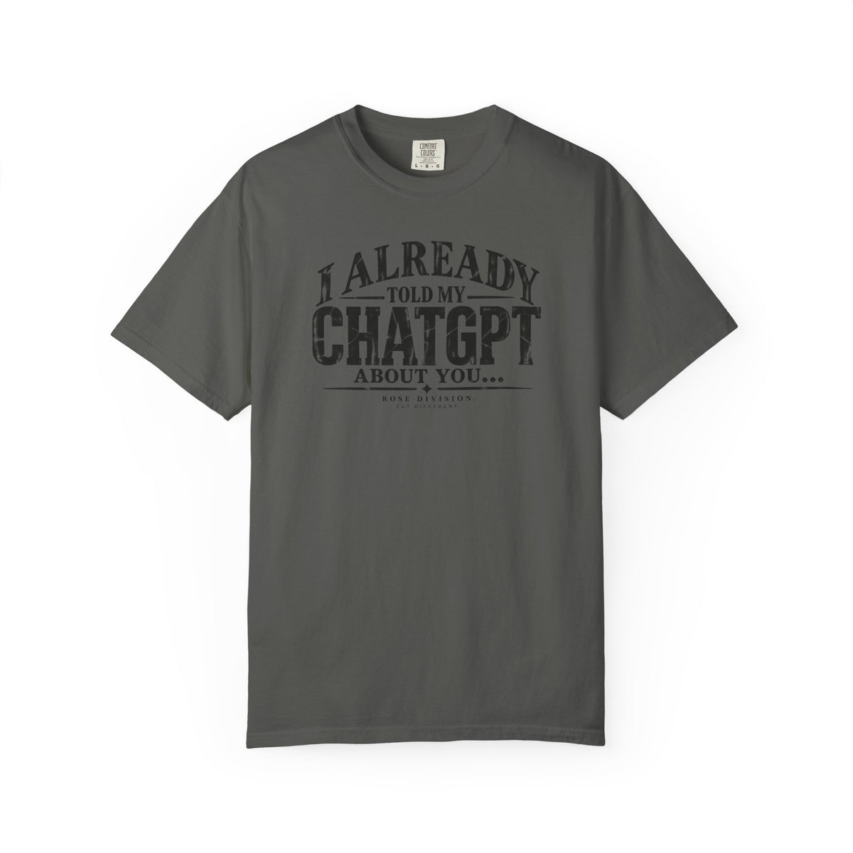 Chat GPT Unisex Garment-Dyed T-shirt