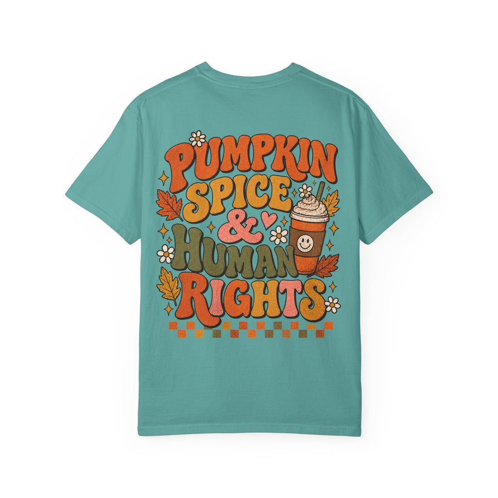 Pumpkin Spice Era Unisex Garment-Dyed T-shirt