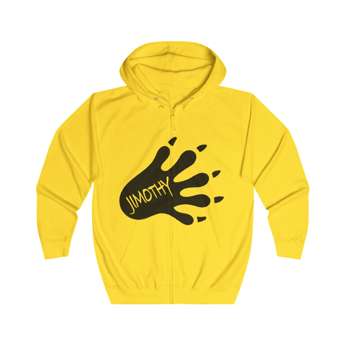 Racoon Out Looking for Trash. Unisex Full Zip Hoodie